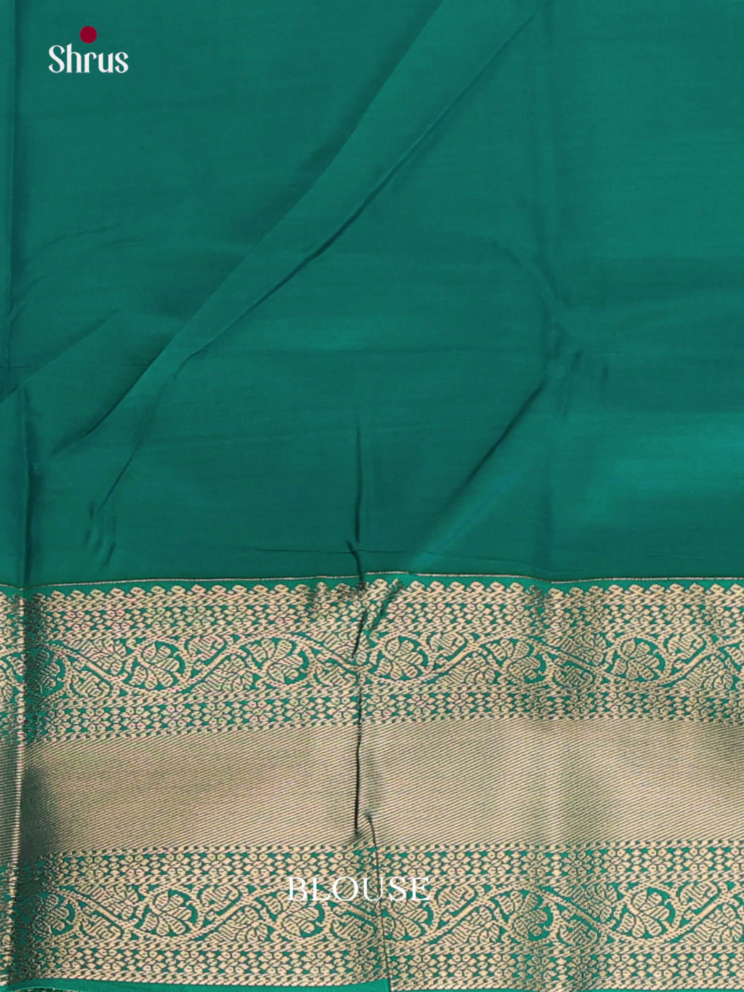 Blue & Green - Semi Kanchipuram Saree