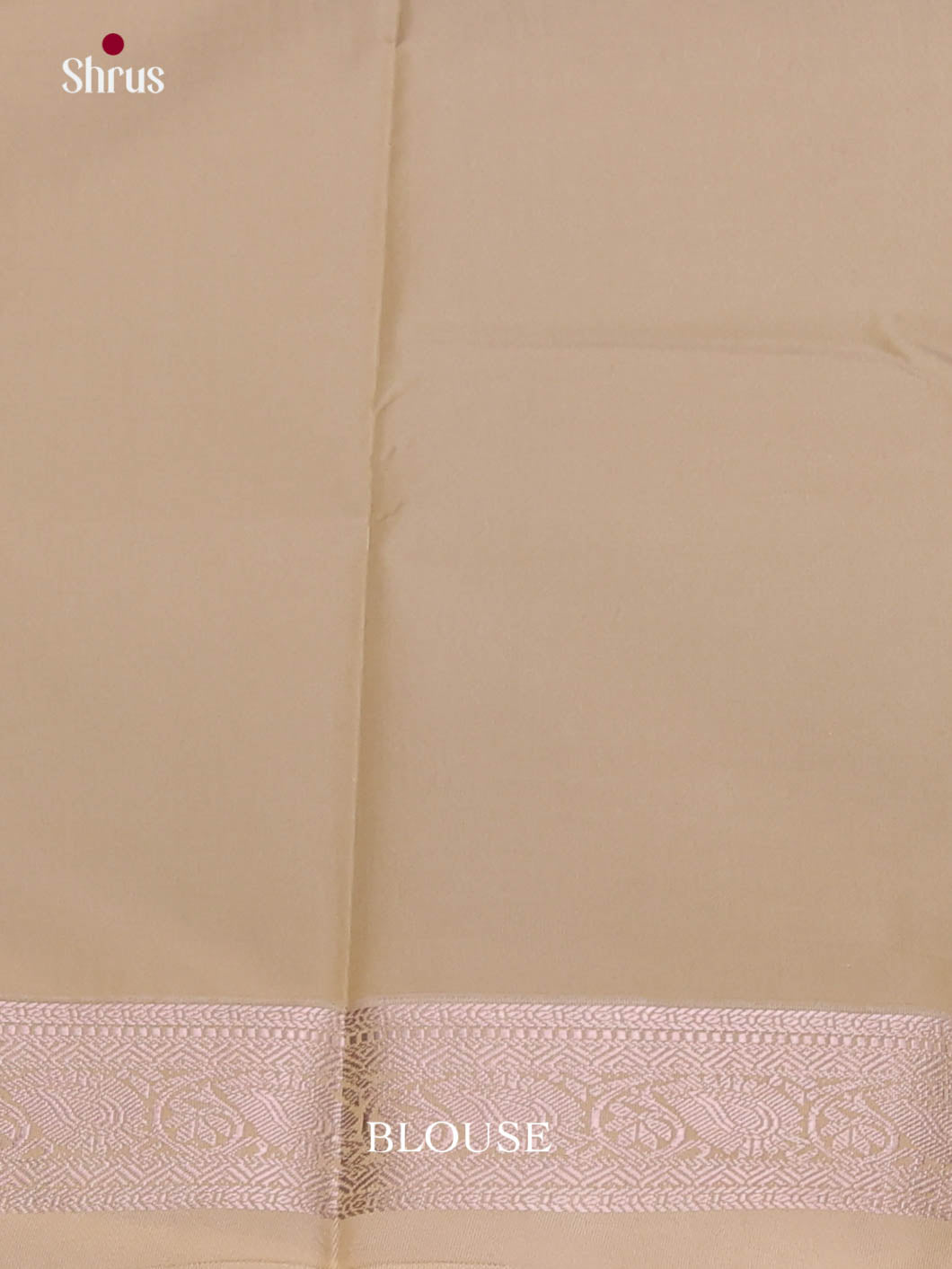 Dark Green & Cream - Semi Kanchipuram Saree