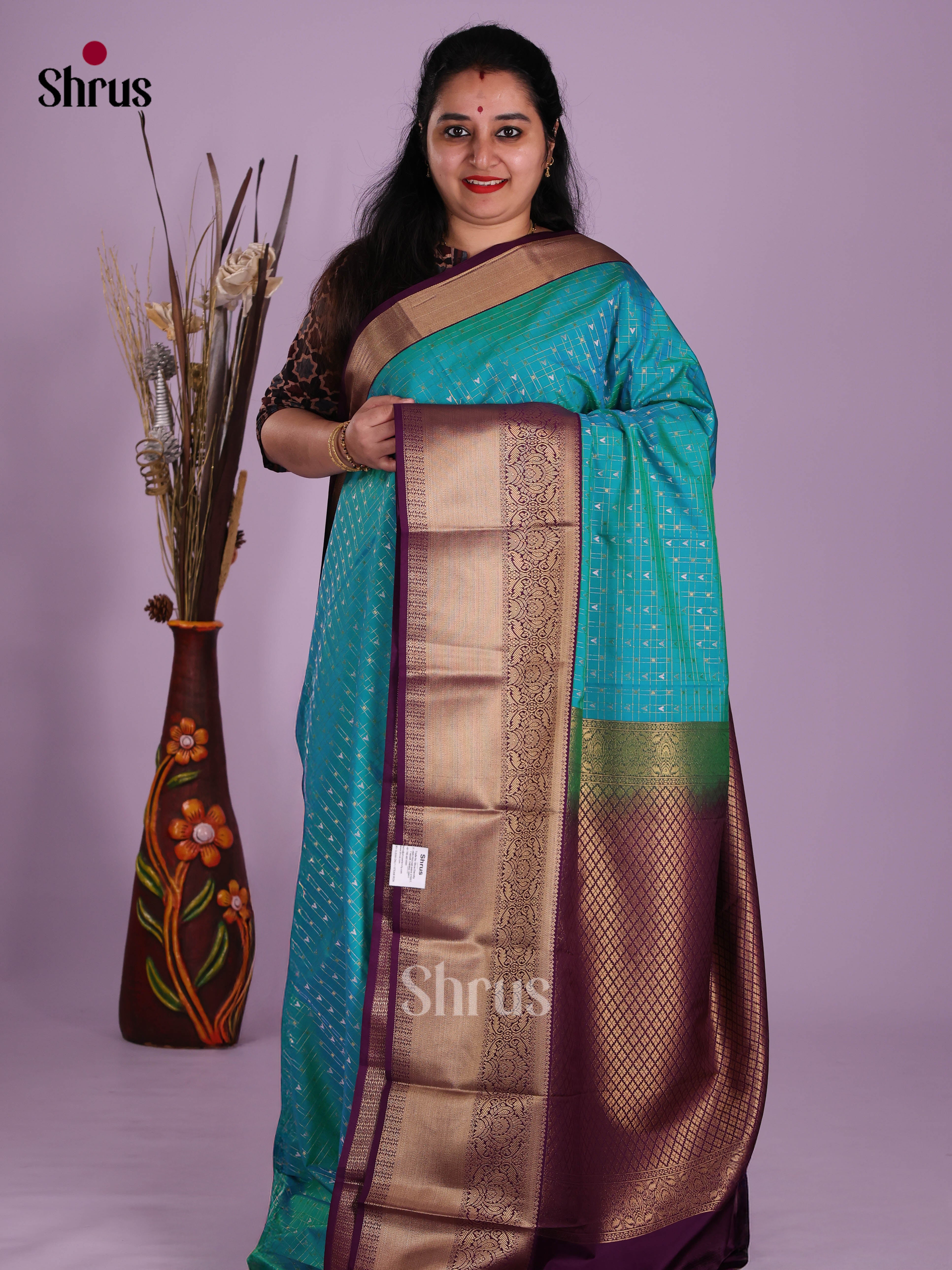 DKS03348 - Semi Kanchipuram Saree