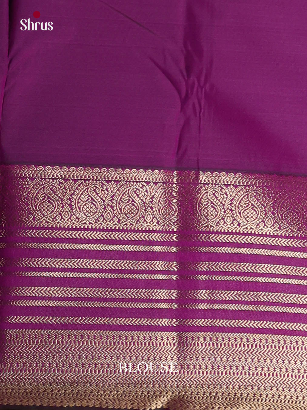 Green & Purple - Semi Kanchipuram Saree