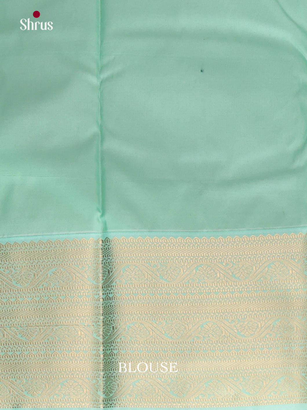 Grey & Aqua Blue - Semi Kanchipuram Saree