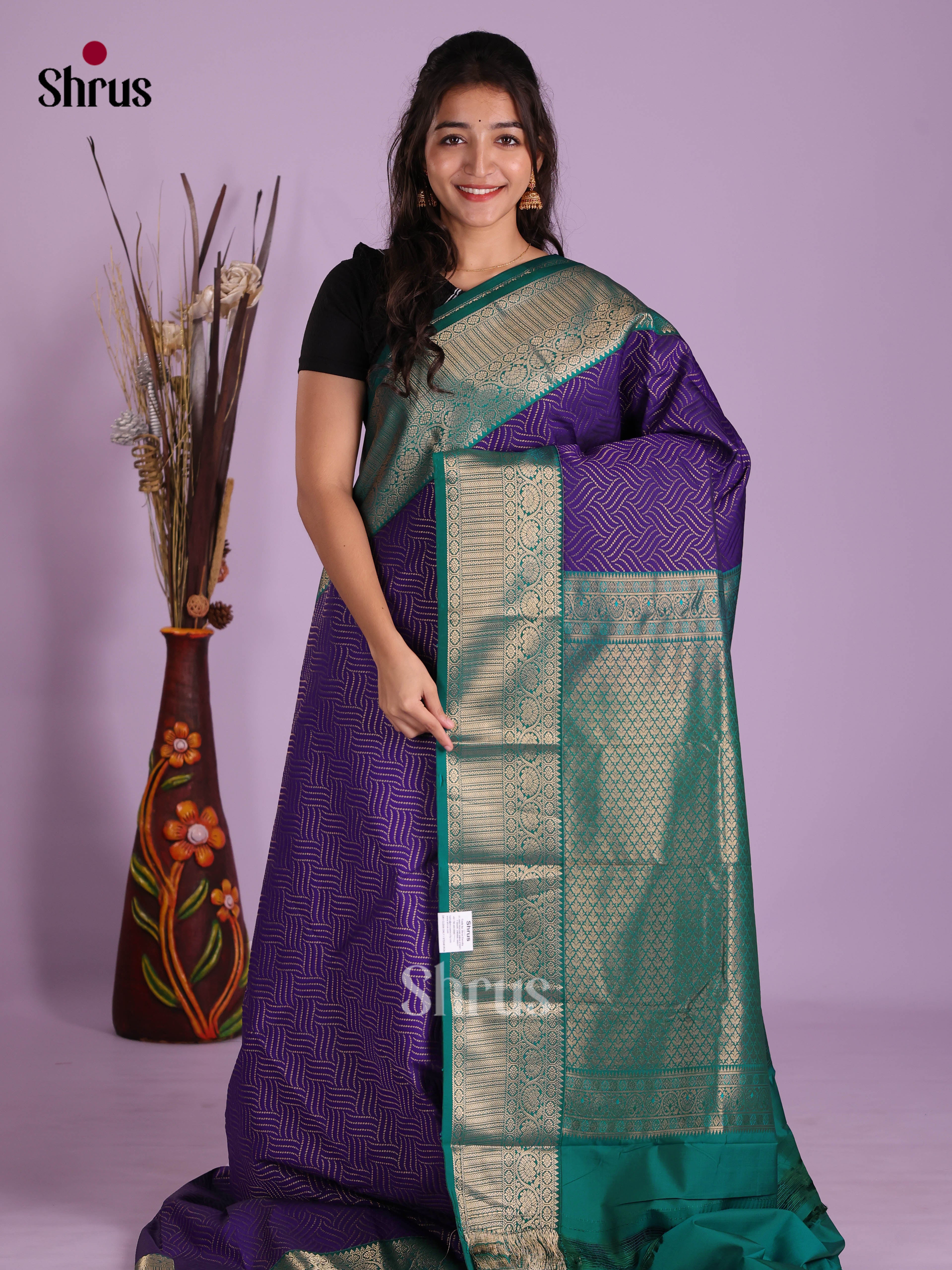 DKS03438 - Semi Kanchipuram Saree