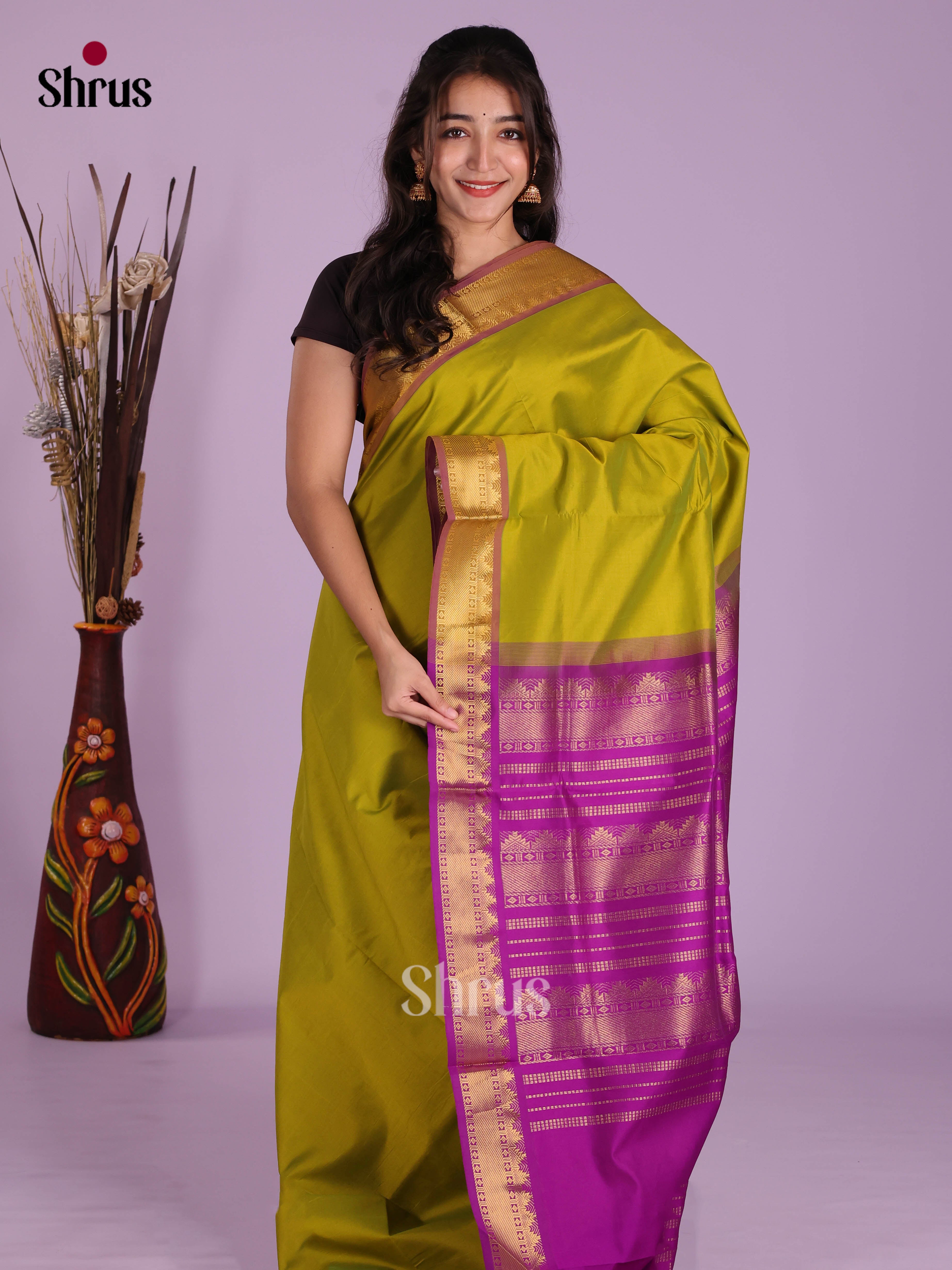 DKS04049 - Silkcotton-halfpure Saree