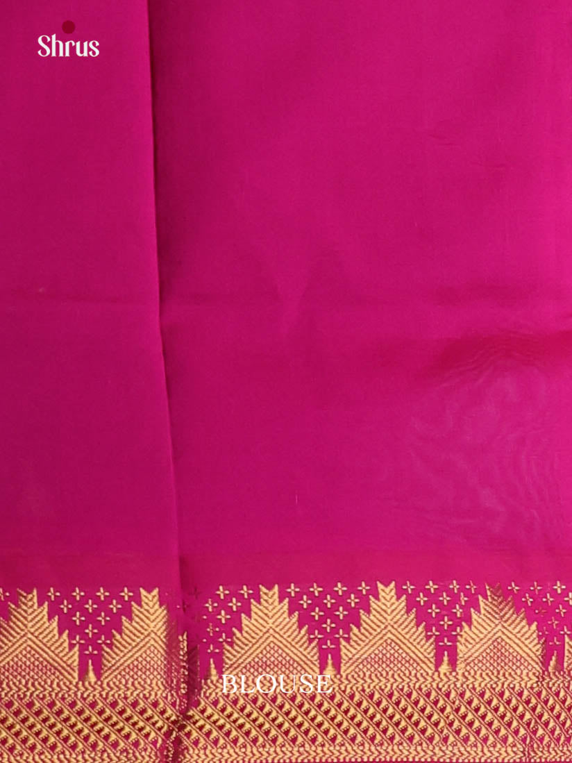 DKS04050 - Silkcotton-halfpure Saree