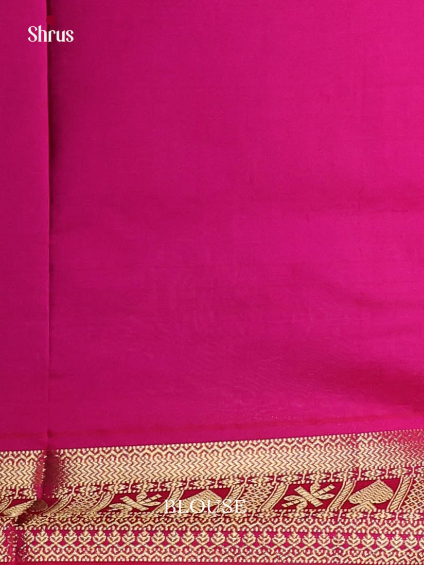 DKS04077 - Silkcotton-halfpure Saree - Shop on Shrus.com