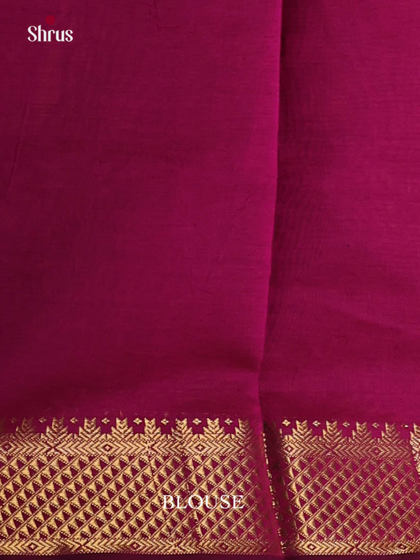 DKS04079 - Silkcotton-halfpure Saree