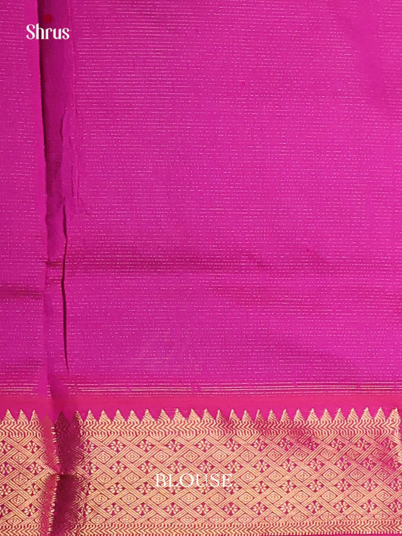 DKS04092 - Silkcotton-halfpure Saree