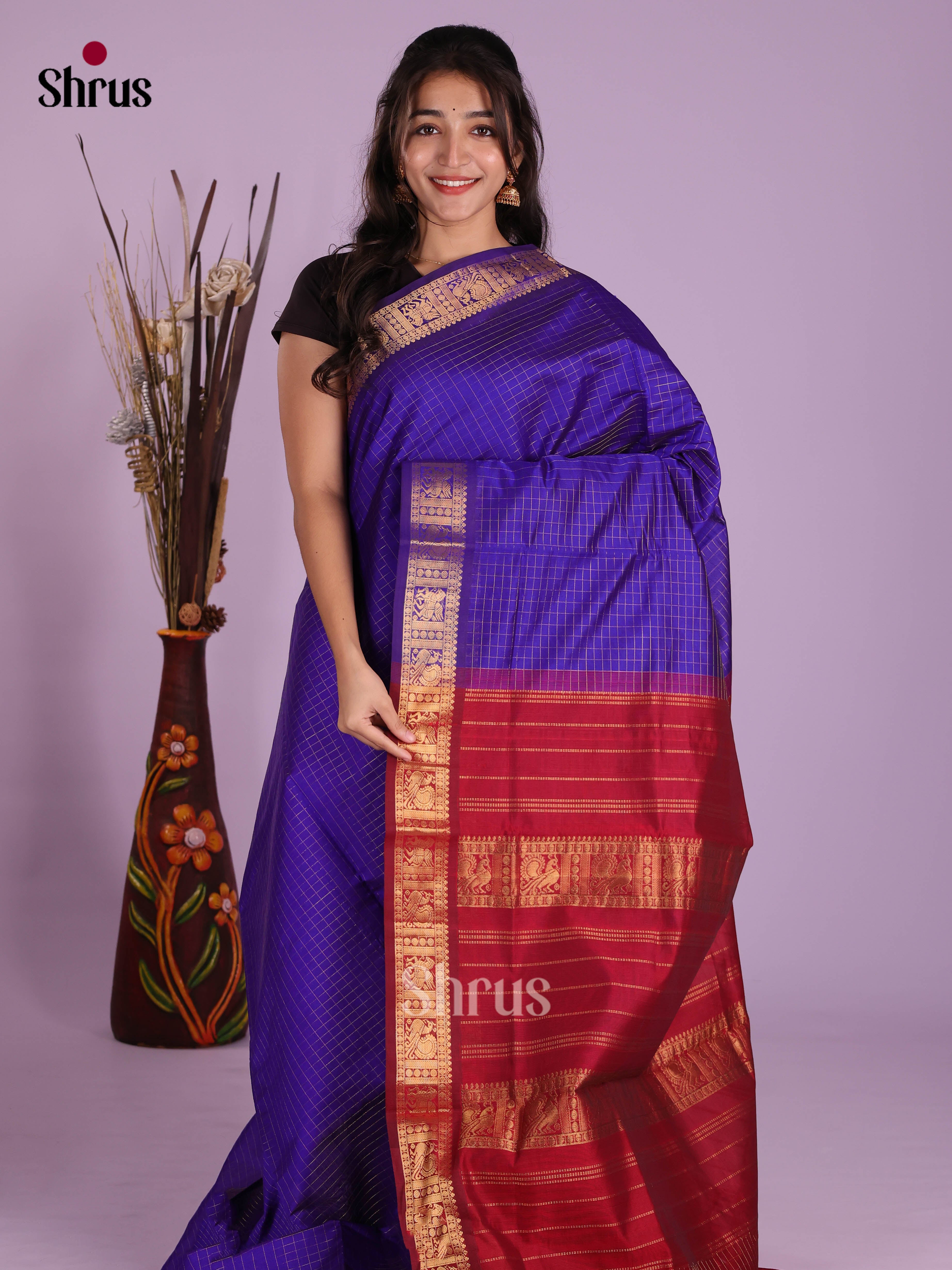 DKS04102 - Silkcotton-halfpure Saree