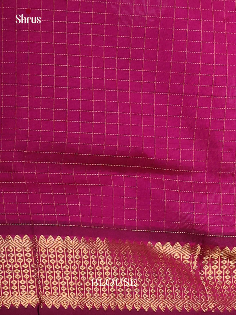 DKS04108 - Silkcotton-halfpure Saree - Shop on Shrus.com