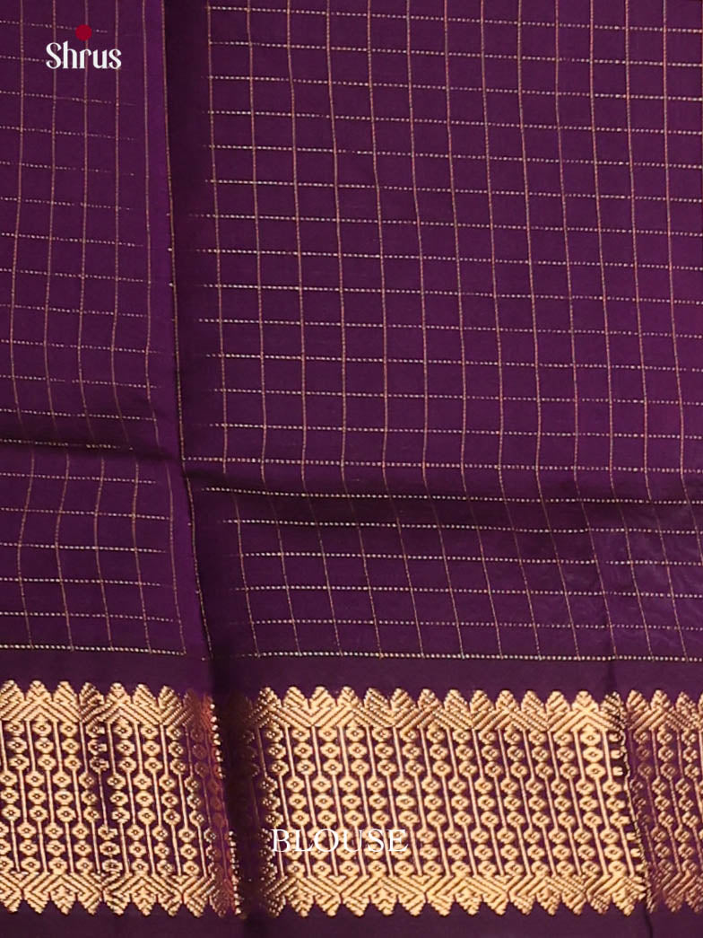 DKS04110 - Silkcotton-halfpure Saree - Shop on Shrus.com