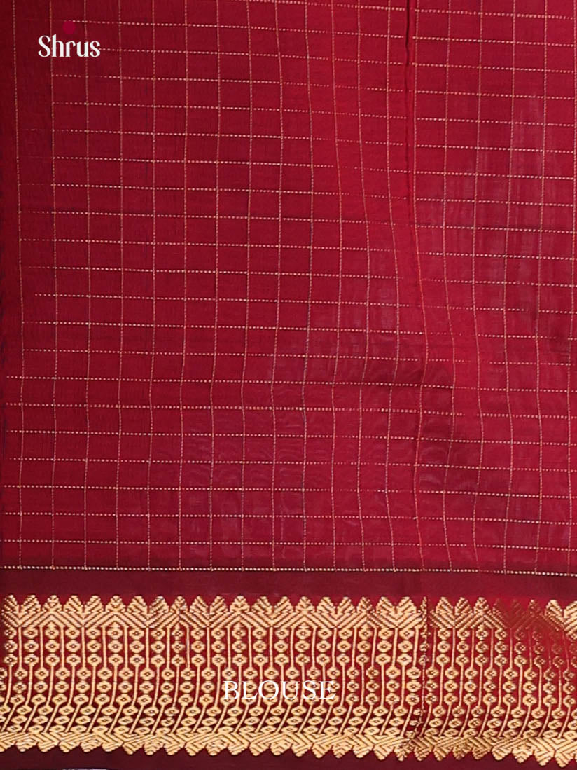 DKS04123 - Silkcotton-halfpure Saree