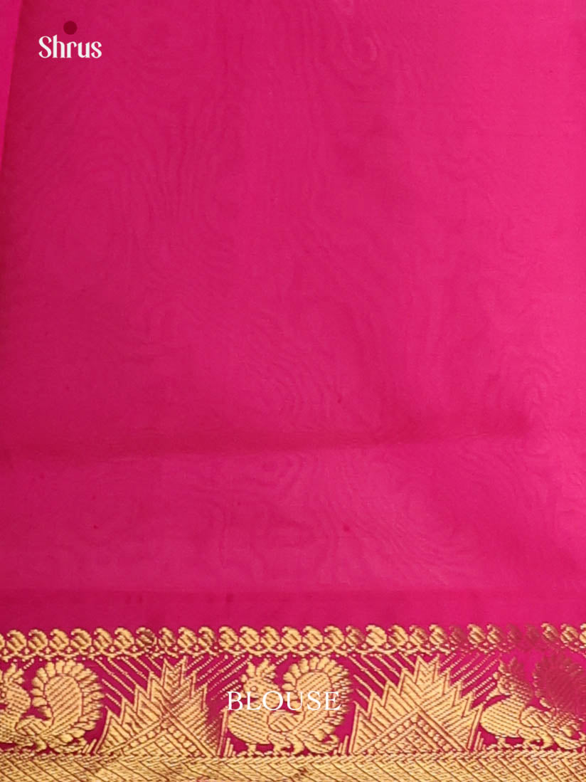 DKS04133 - Silkcotton-halfpure Saree