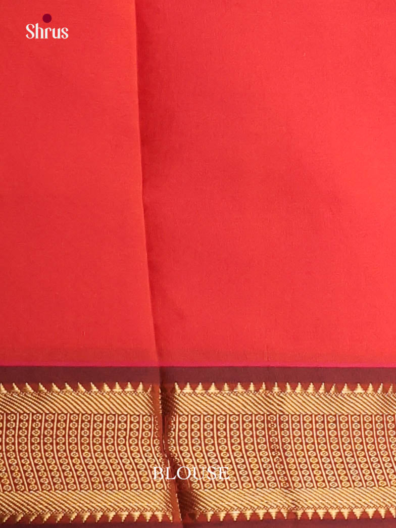 DKS04146 - Silkcotton-halfpure Saree - Shop on Shrus.com