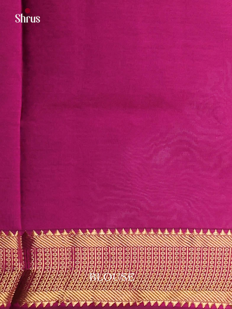 DKS04156 - Silkcotton-halfpure Saree