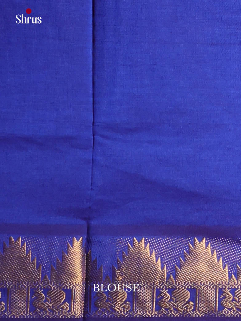 DKS04162 - Silkcotton-halfpure Saree