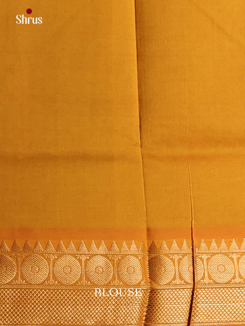 DKS04164 - Silkcotton-halfpure Saree