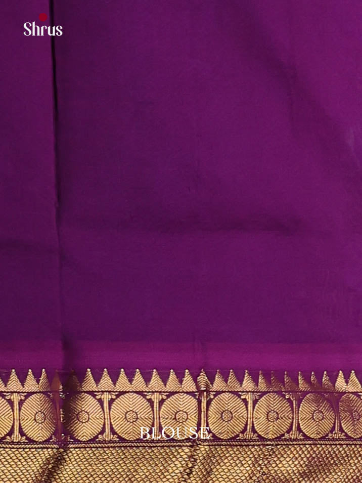 DKS04170 - Silkcotton-halfpure Saree
