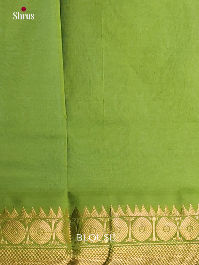 DKS04171 - Silkcotton-halfpure Saree
