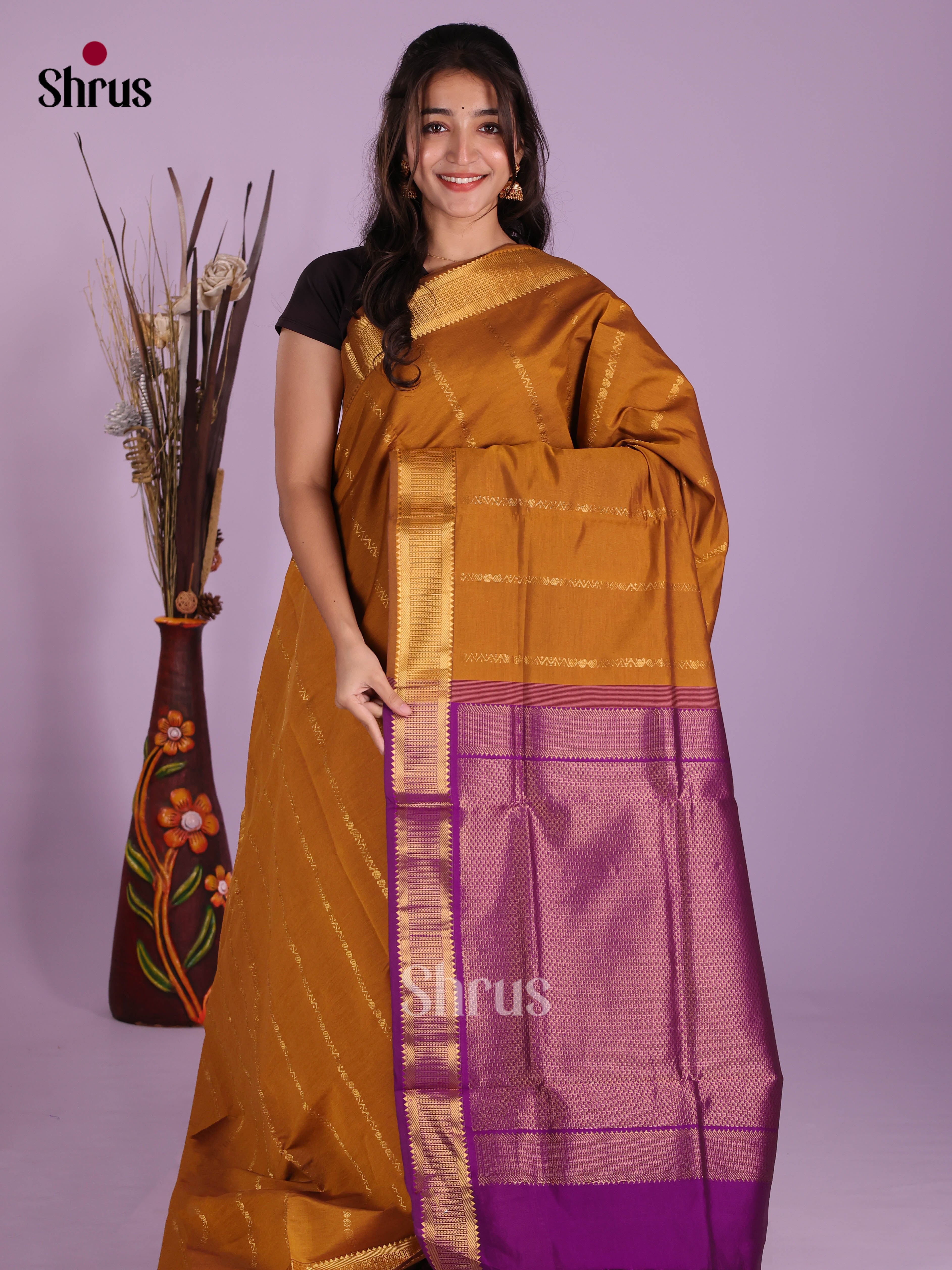 DKS04172 - Silkcotton-halfpure Saree