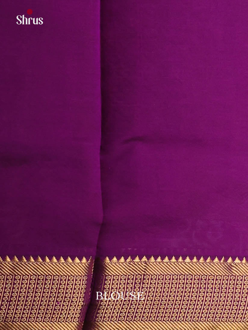 DKS04172 - Silkcotton-halfpure Saree