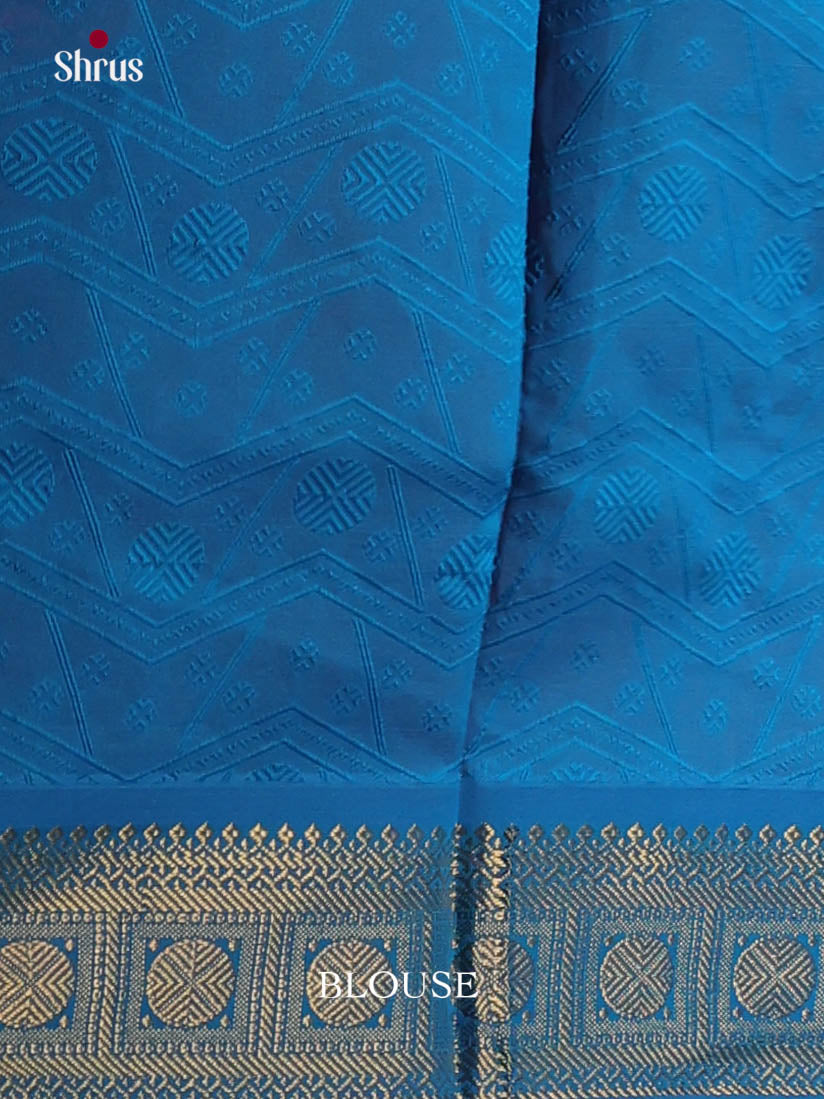 DKS04177 - Silkcotton-halfpure Saree