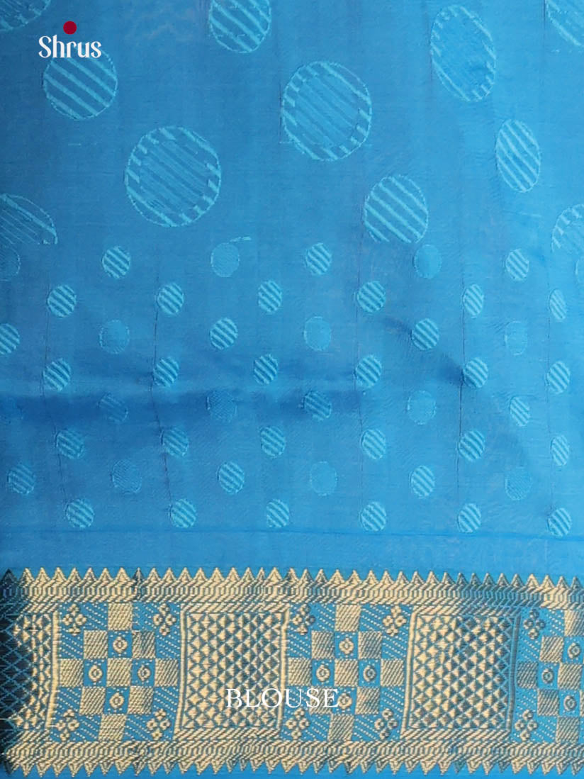 DKS04180 - Silkcotton-halfpure Saree