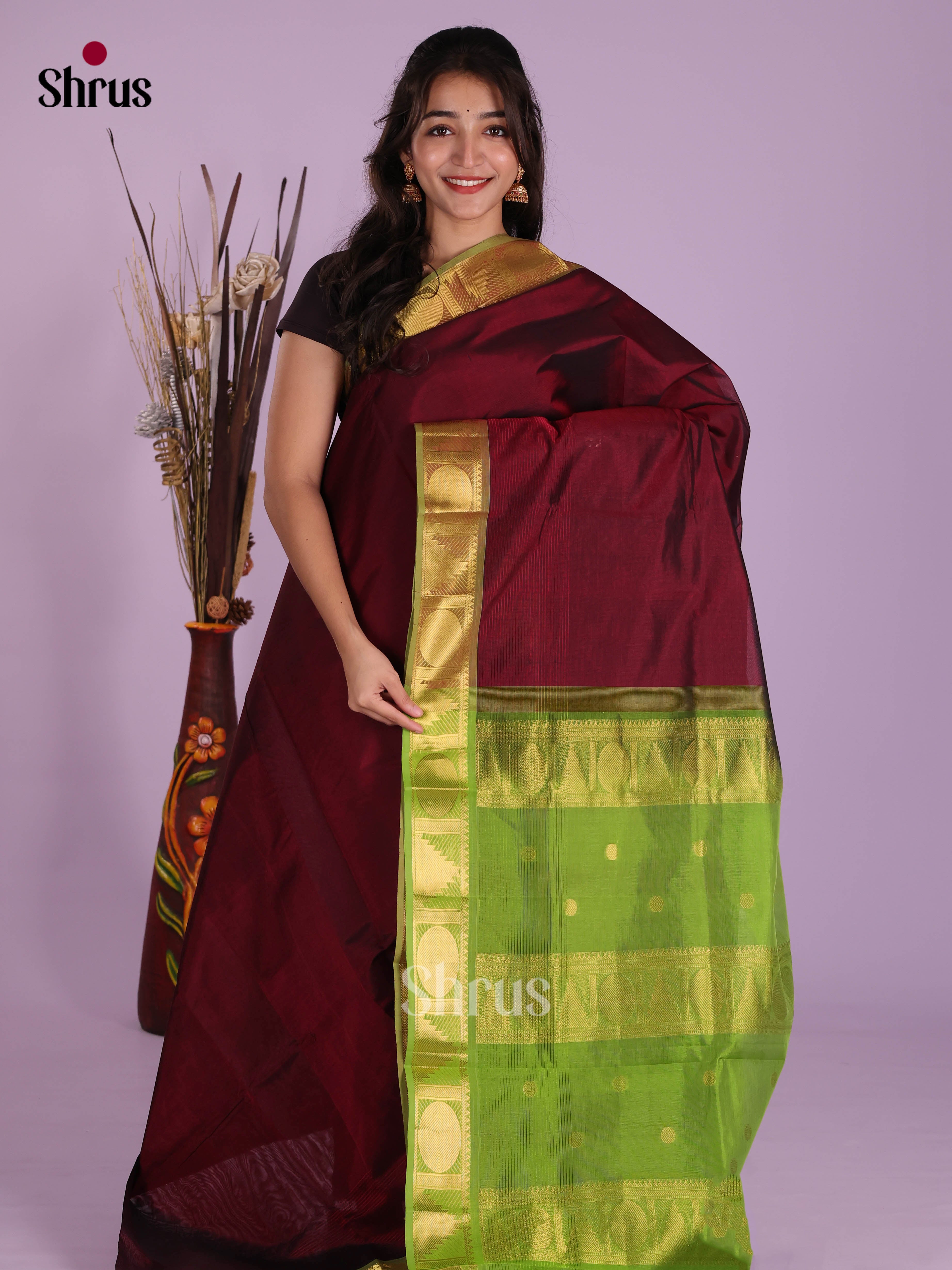 DKS04187 - Silk Cotton Saree