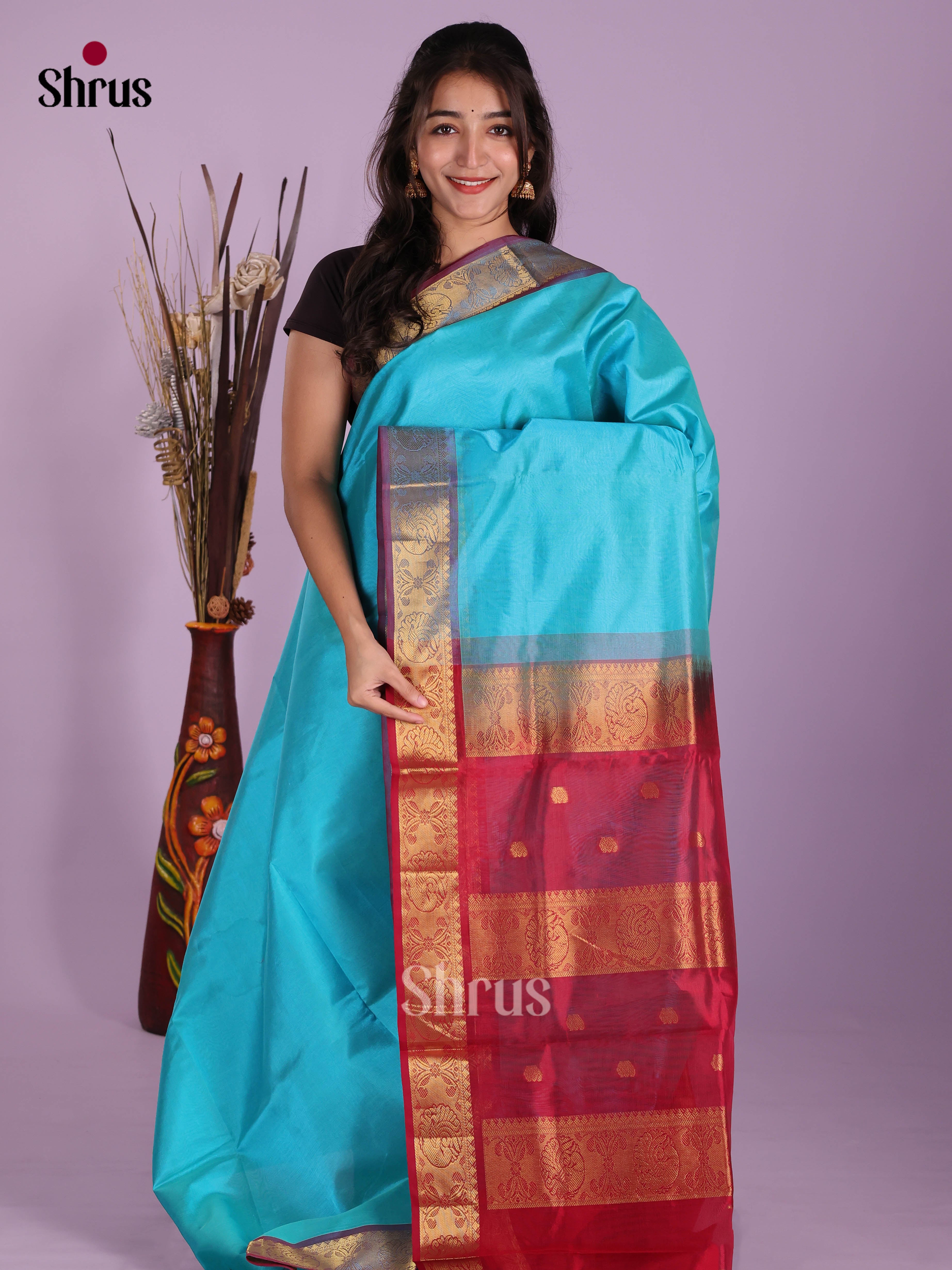 DKS04189 - Silk Cotton Saree