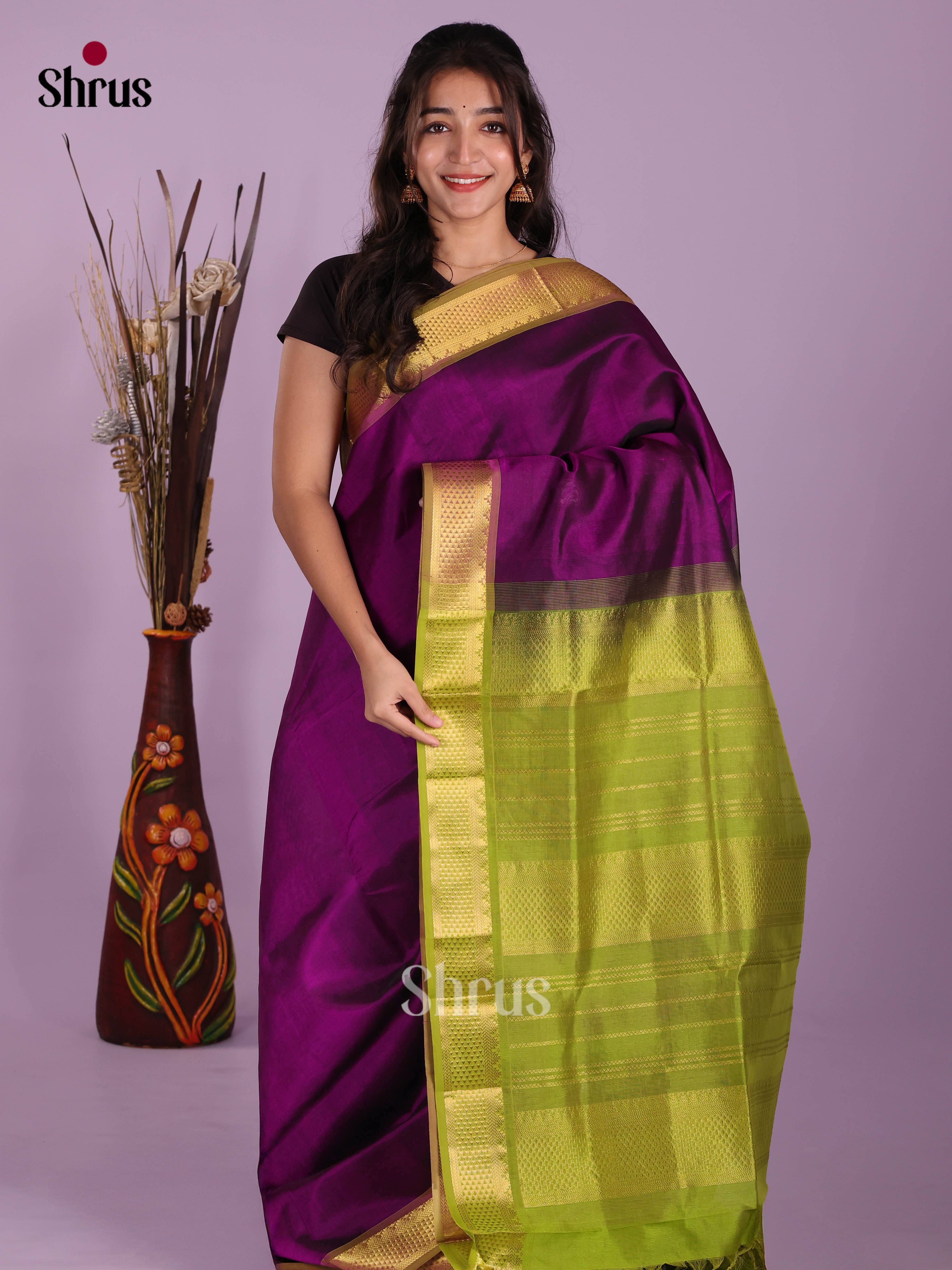 DKS04190 - Silk Cotton Saree