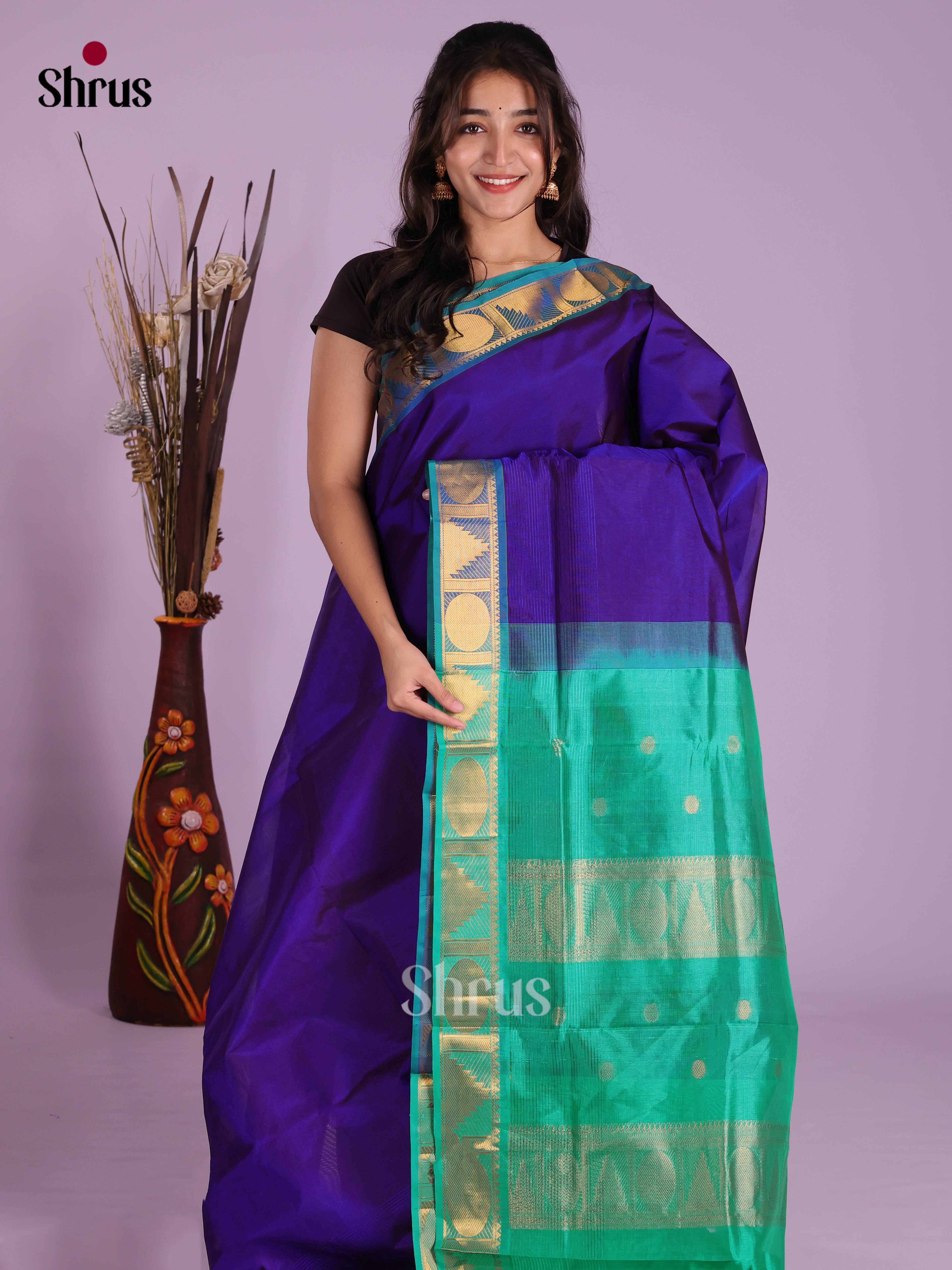 DKS04193 - Silk Cotton Saree