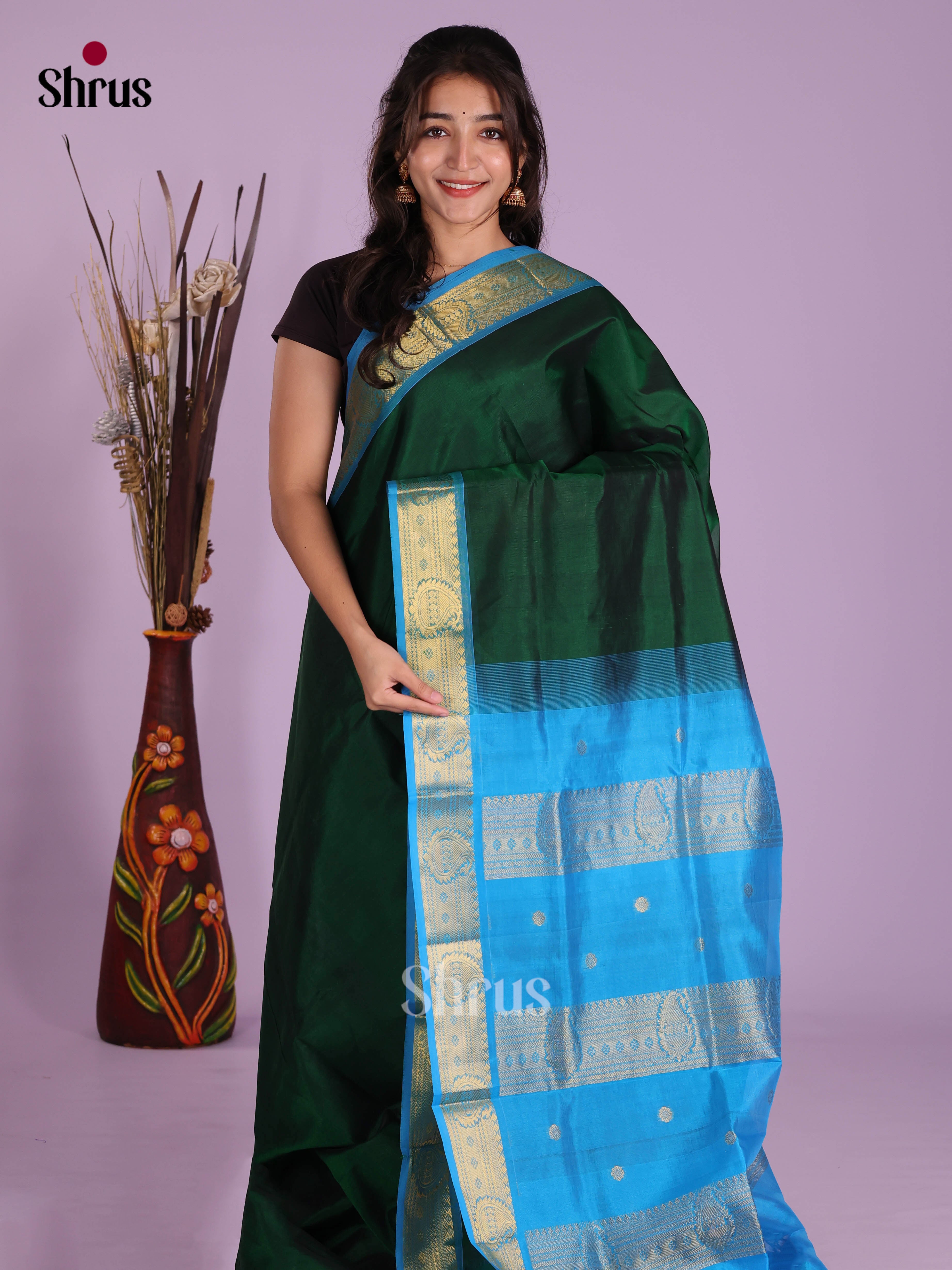 DKS04194 - Silk Cotton Saree