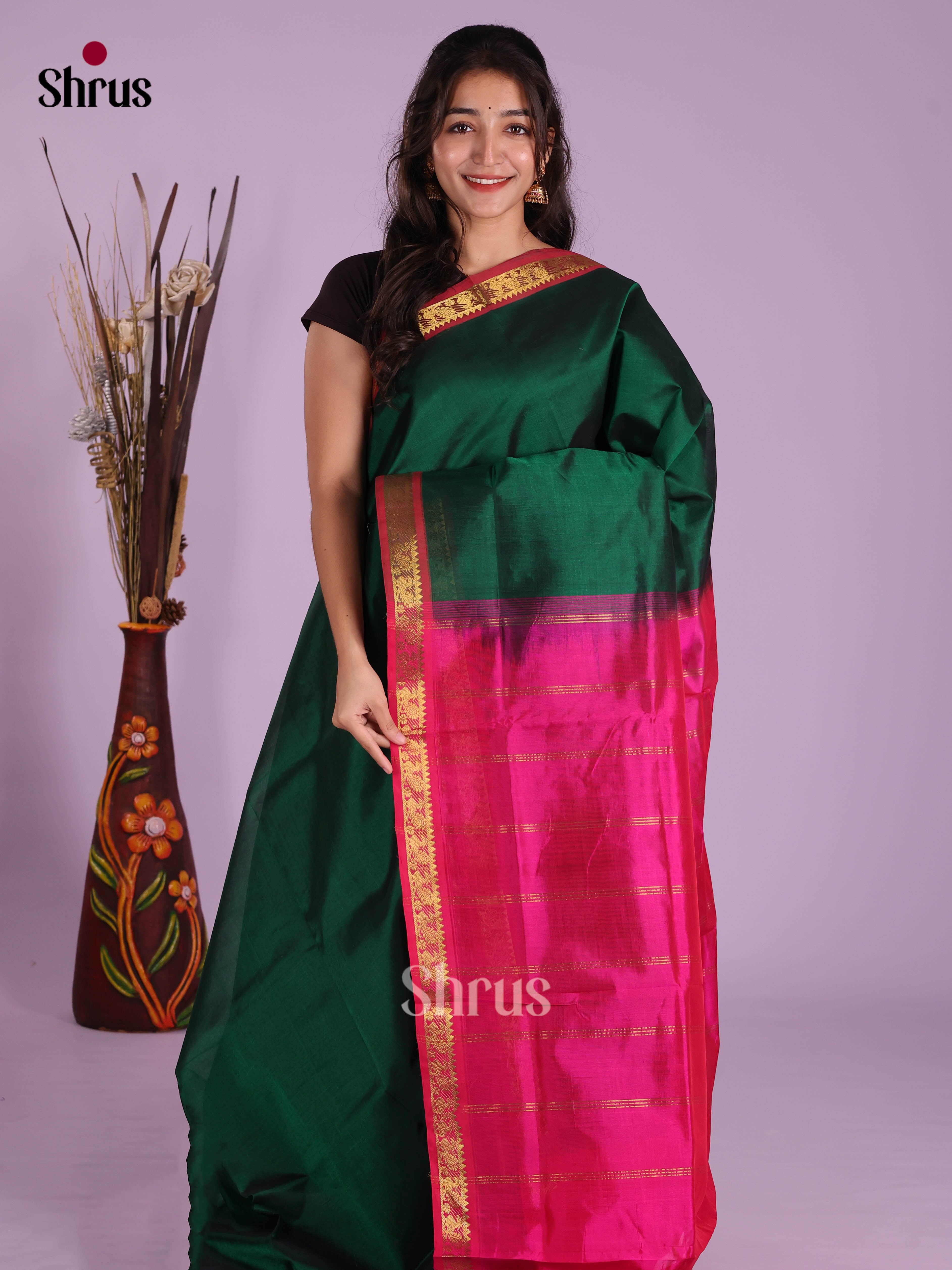 DKS04200 - Silk Cotton Saree