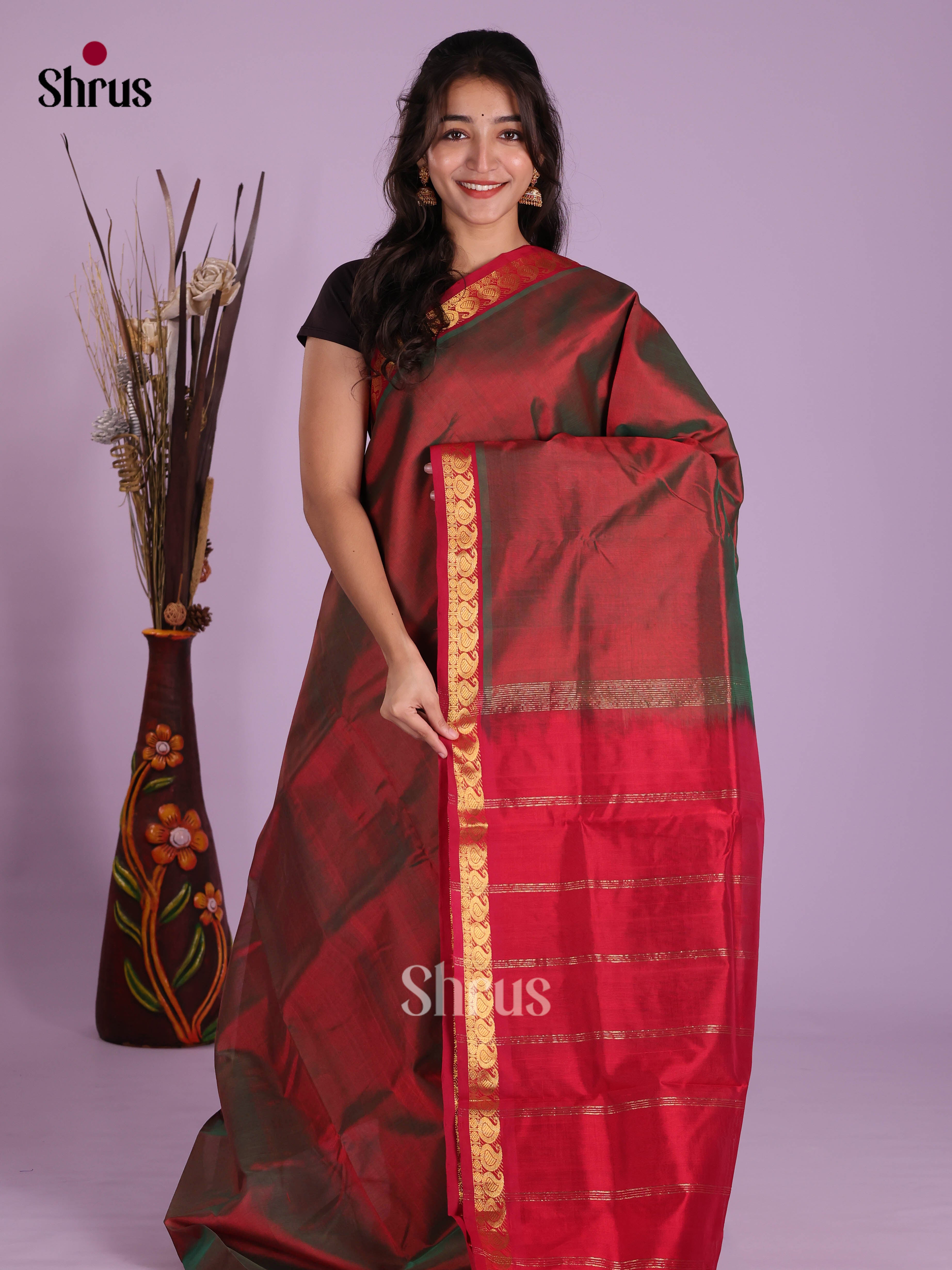 DKS04202 - Silk Cotton Saree