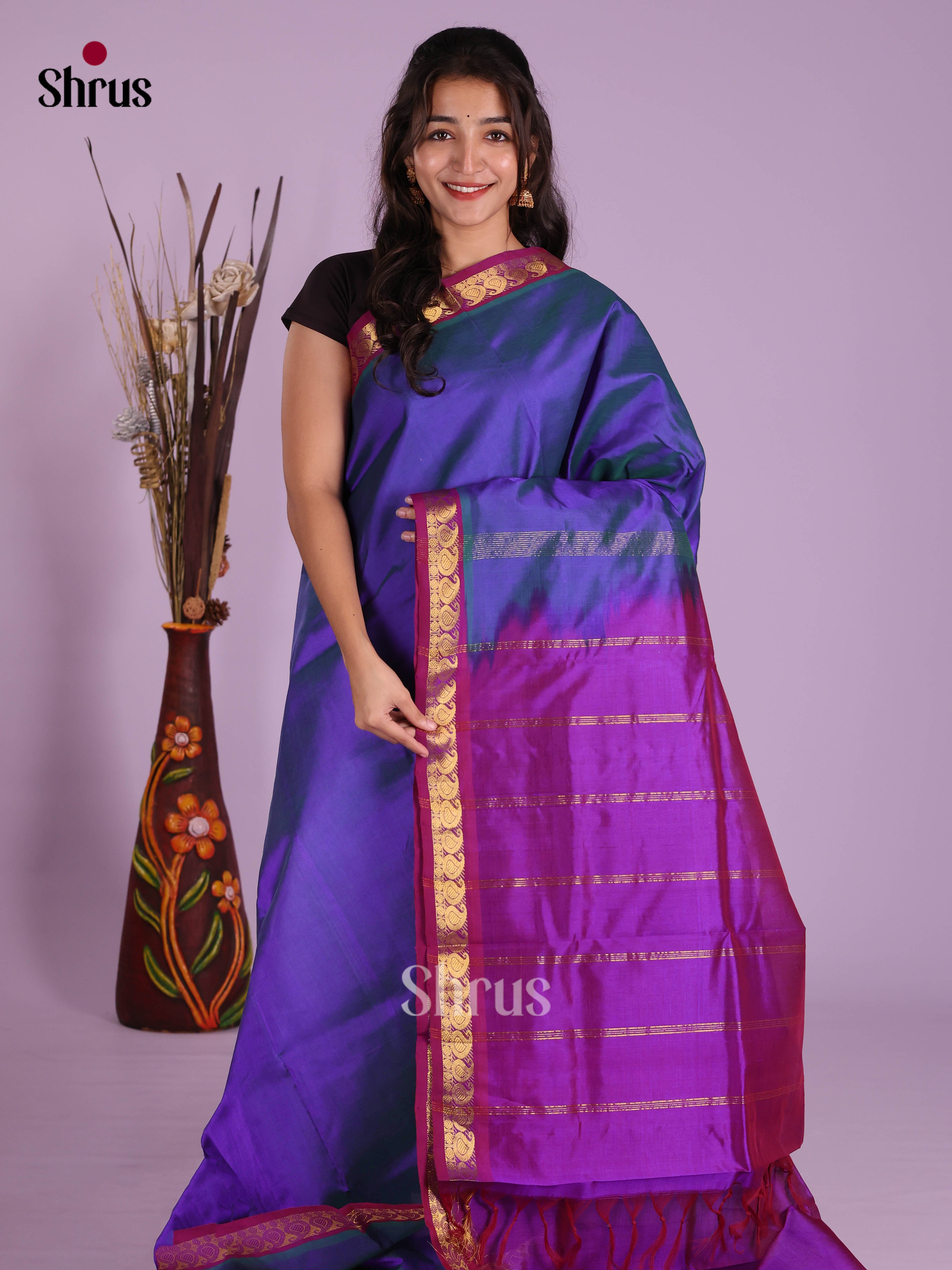 DKS04203 - Silk Cotton Saree
