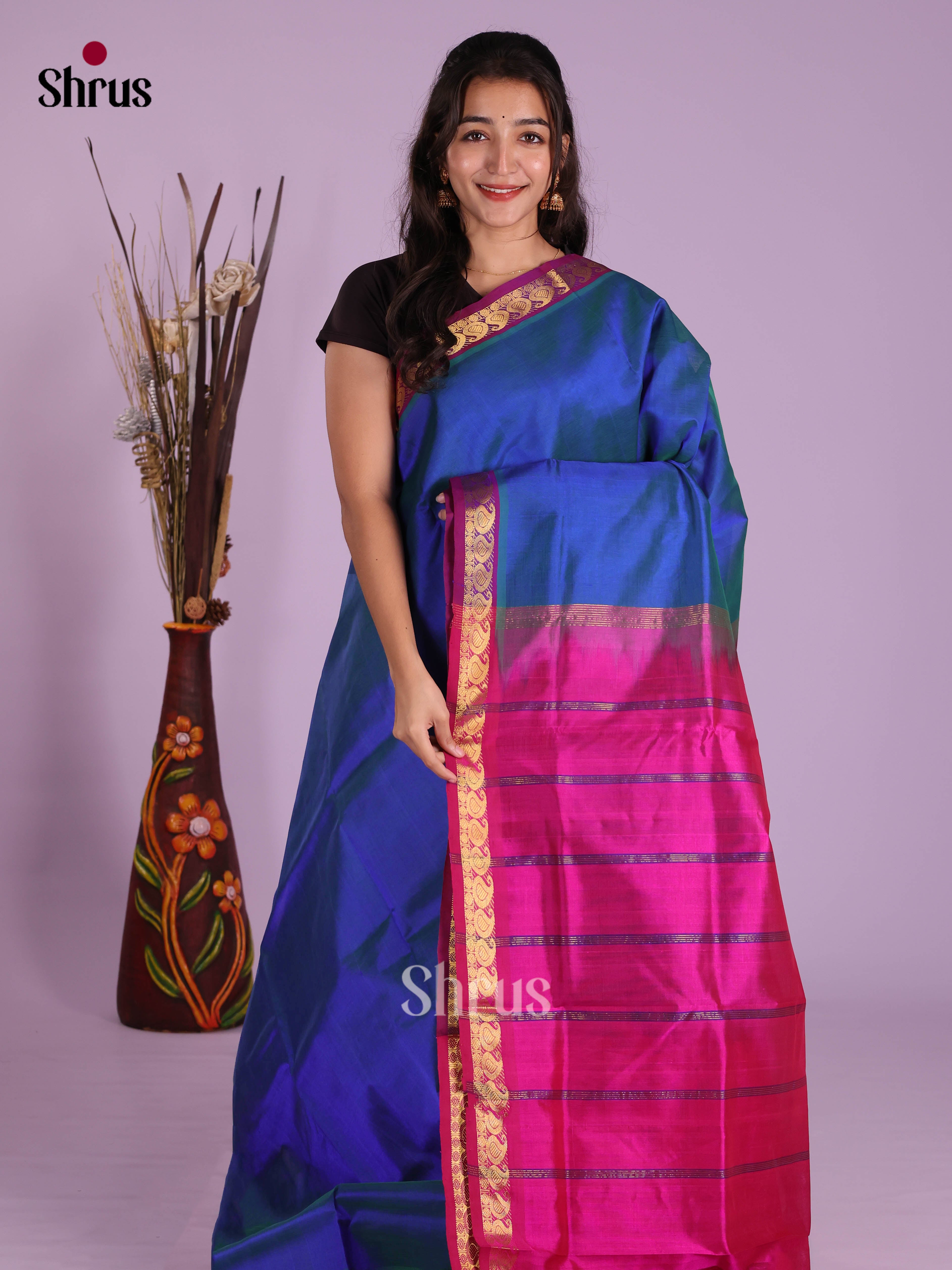 DKS04205 - Silk Cotton Saree