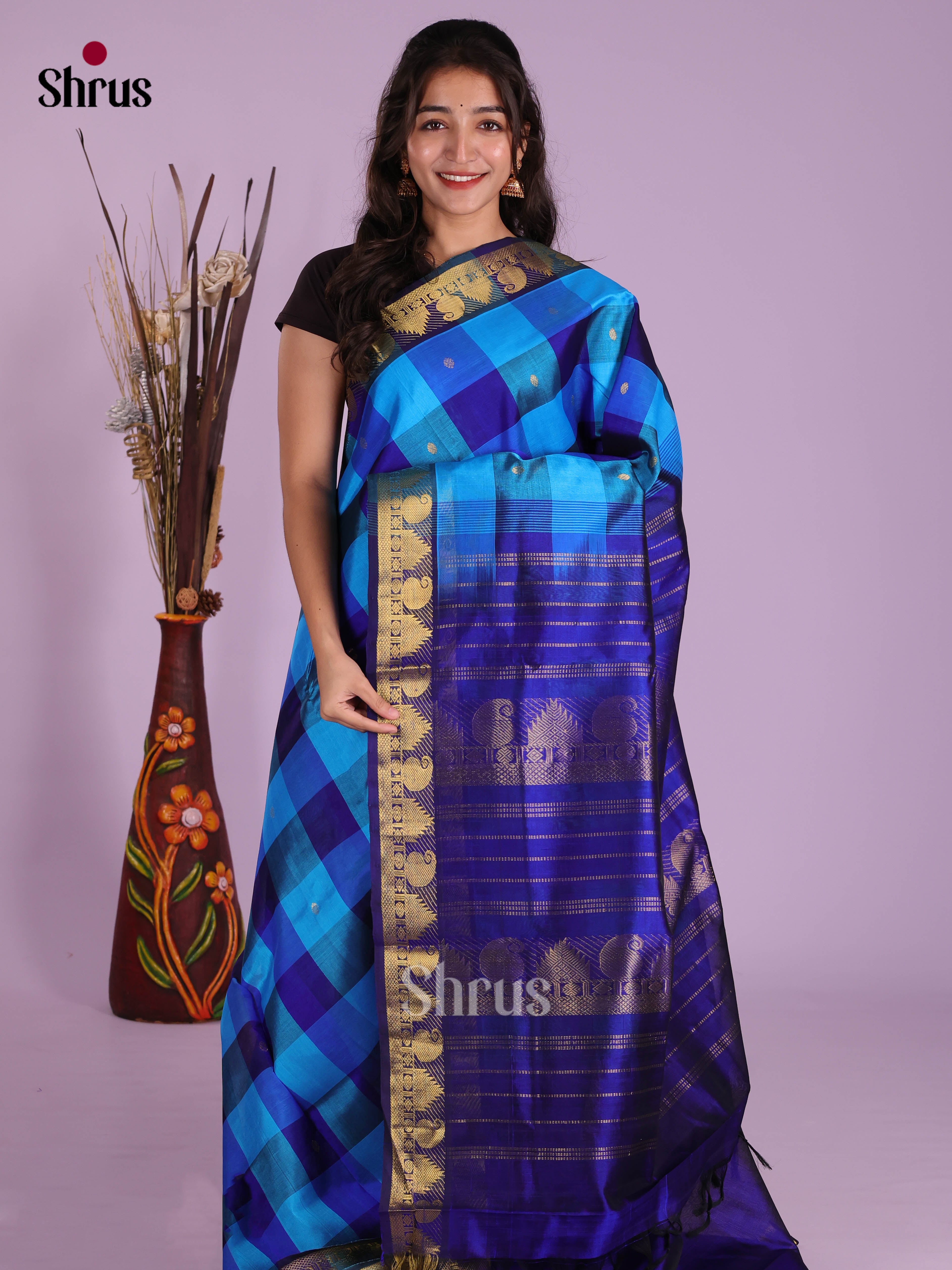 DKS04209 - Silk Cotton Saree