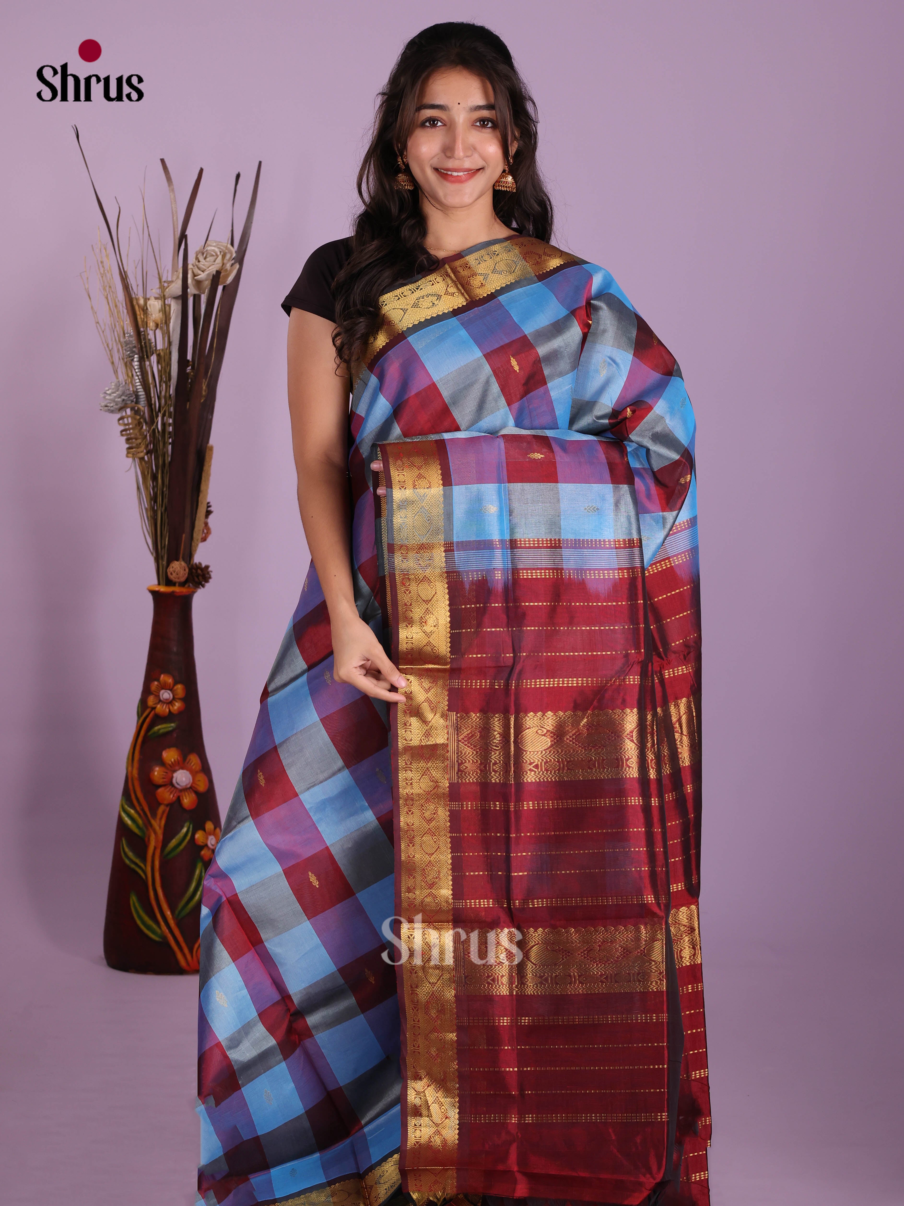 DKS04213 - Silk Cotton Saree