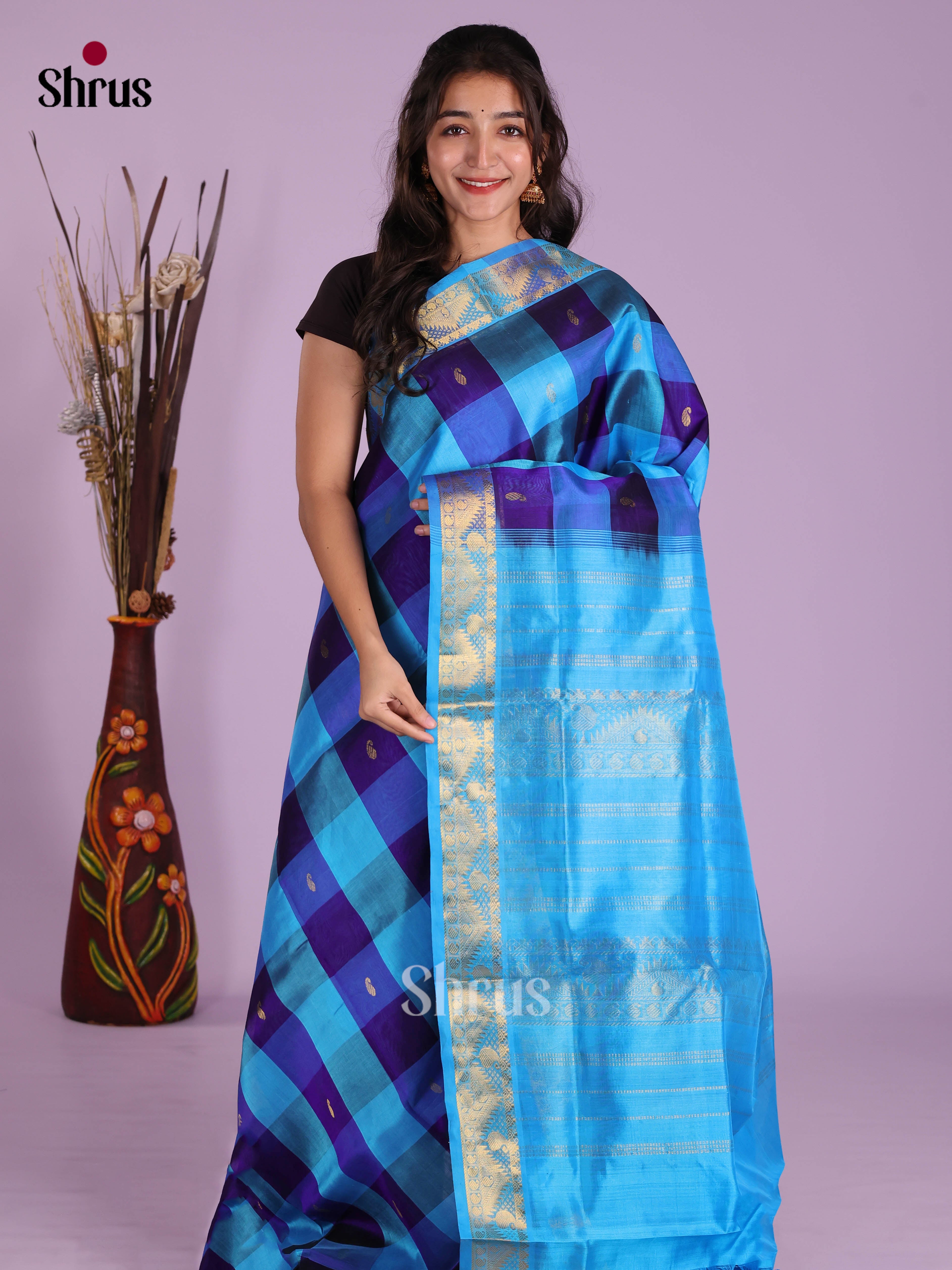 DKS04214 - Silk Cotton Saree