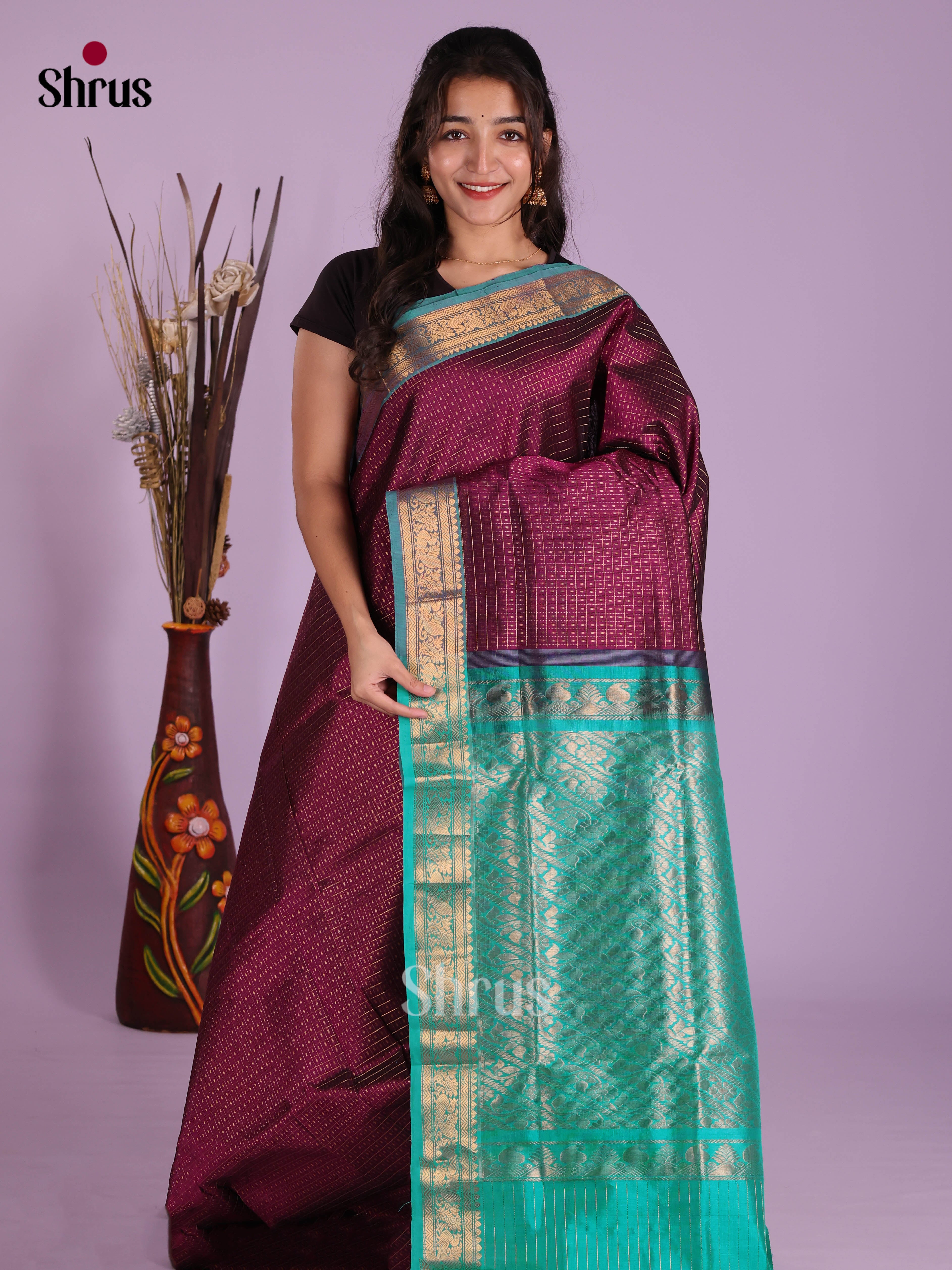 DKS04220 - Silk Cotton Saree