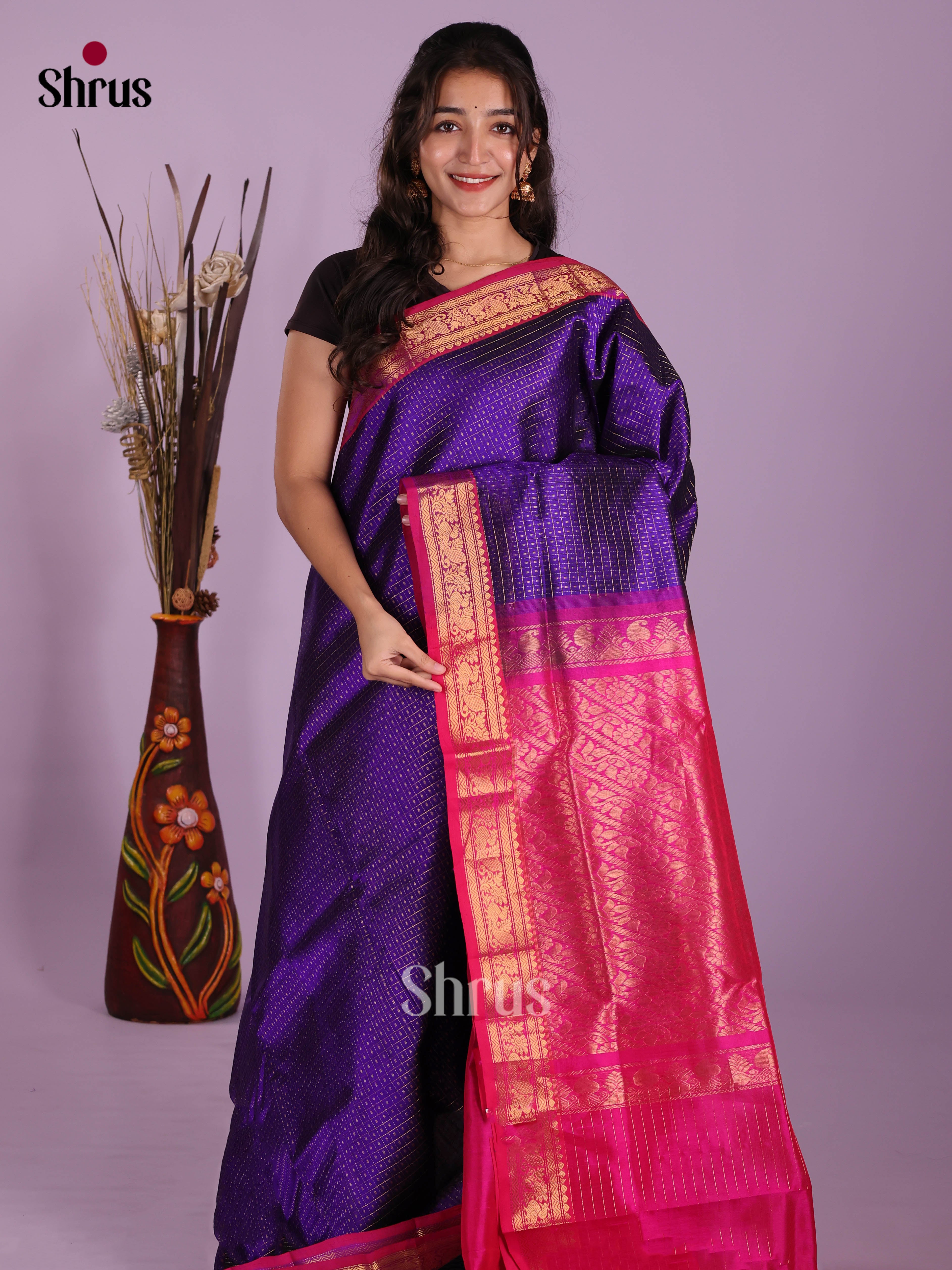 DKS04221 - Silk Cotton Saree