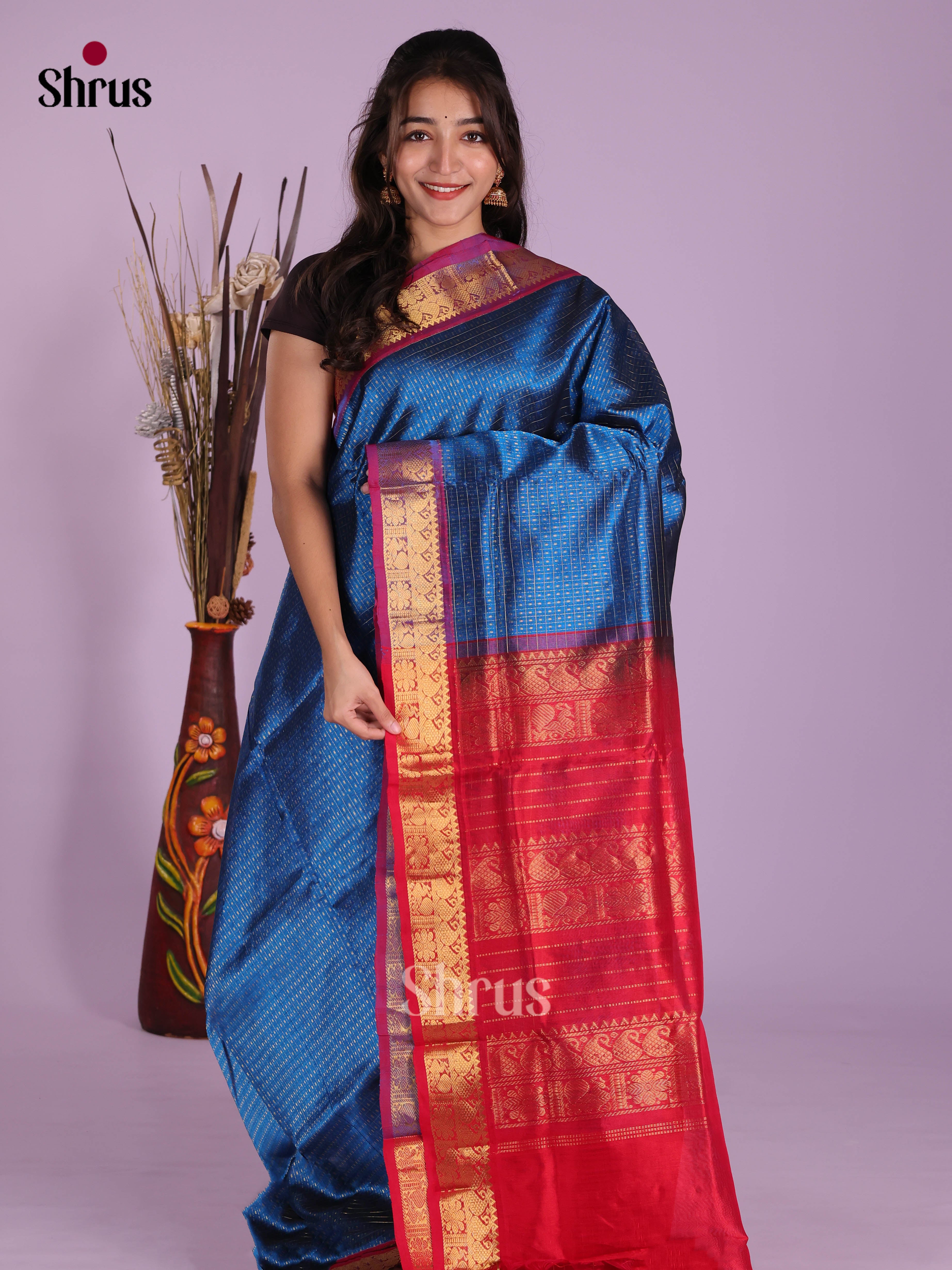 DKS04222 - Silk Cotton Saree