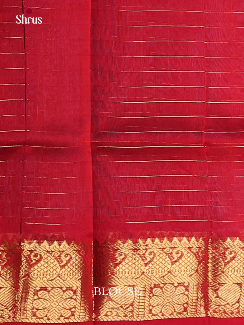 DKS04222 - Silk Cotton Saree