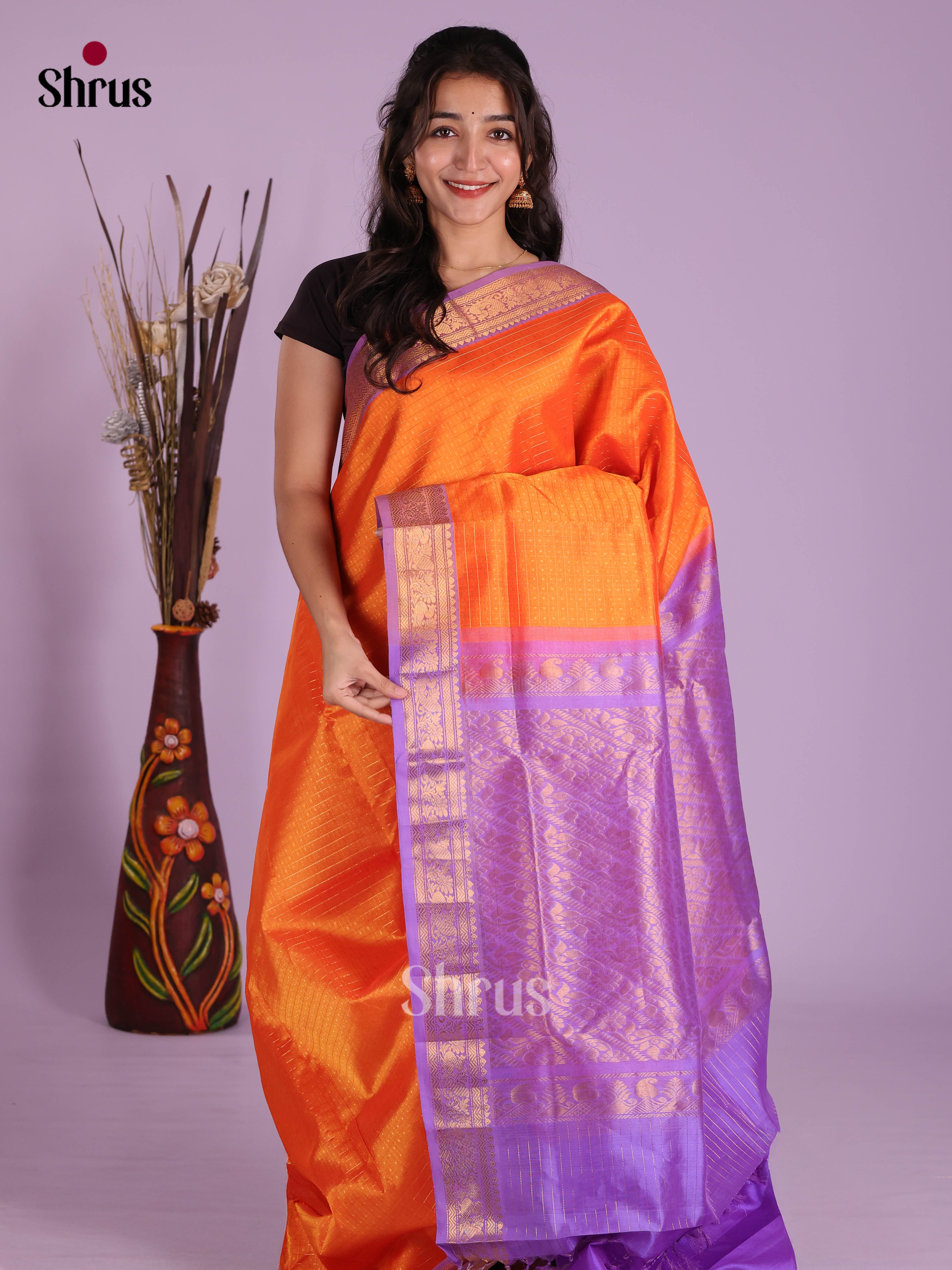 DKS04223 - Silk Cotton Saree