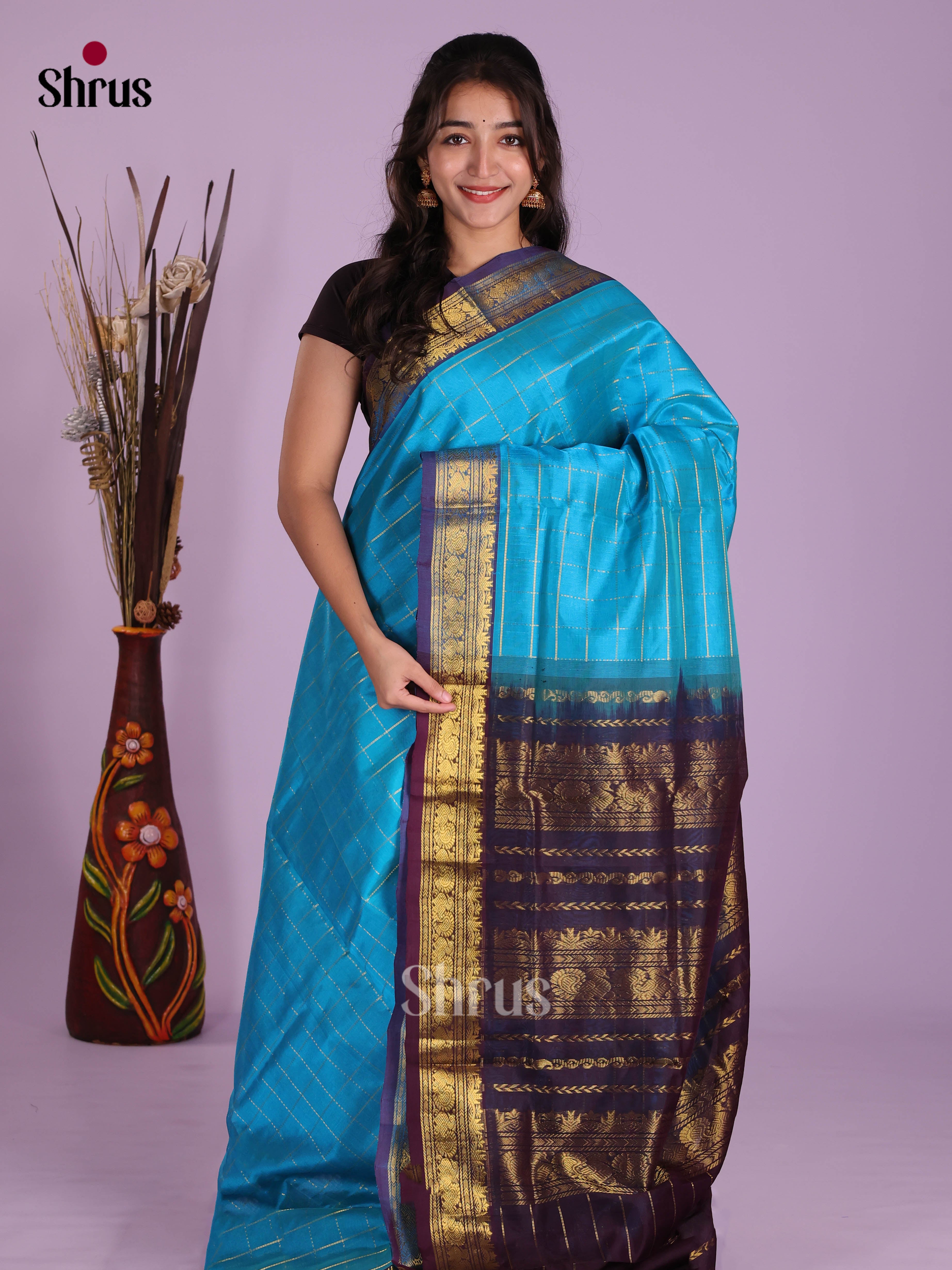 DKS04228 - Silk Cotton Saree