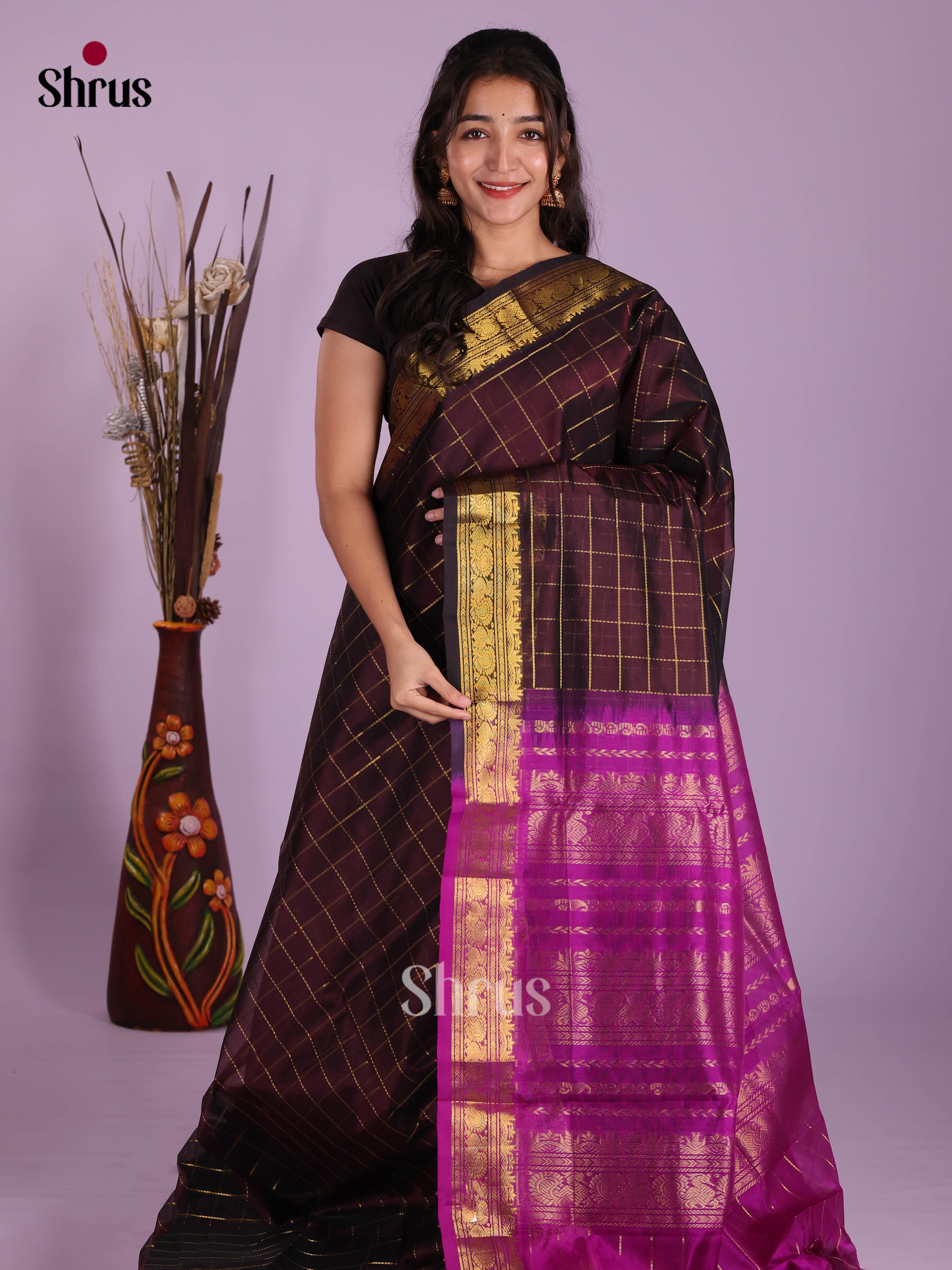 DKS04233 - Silk Cotton Saree