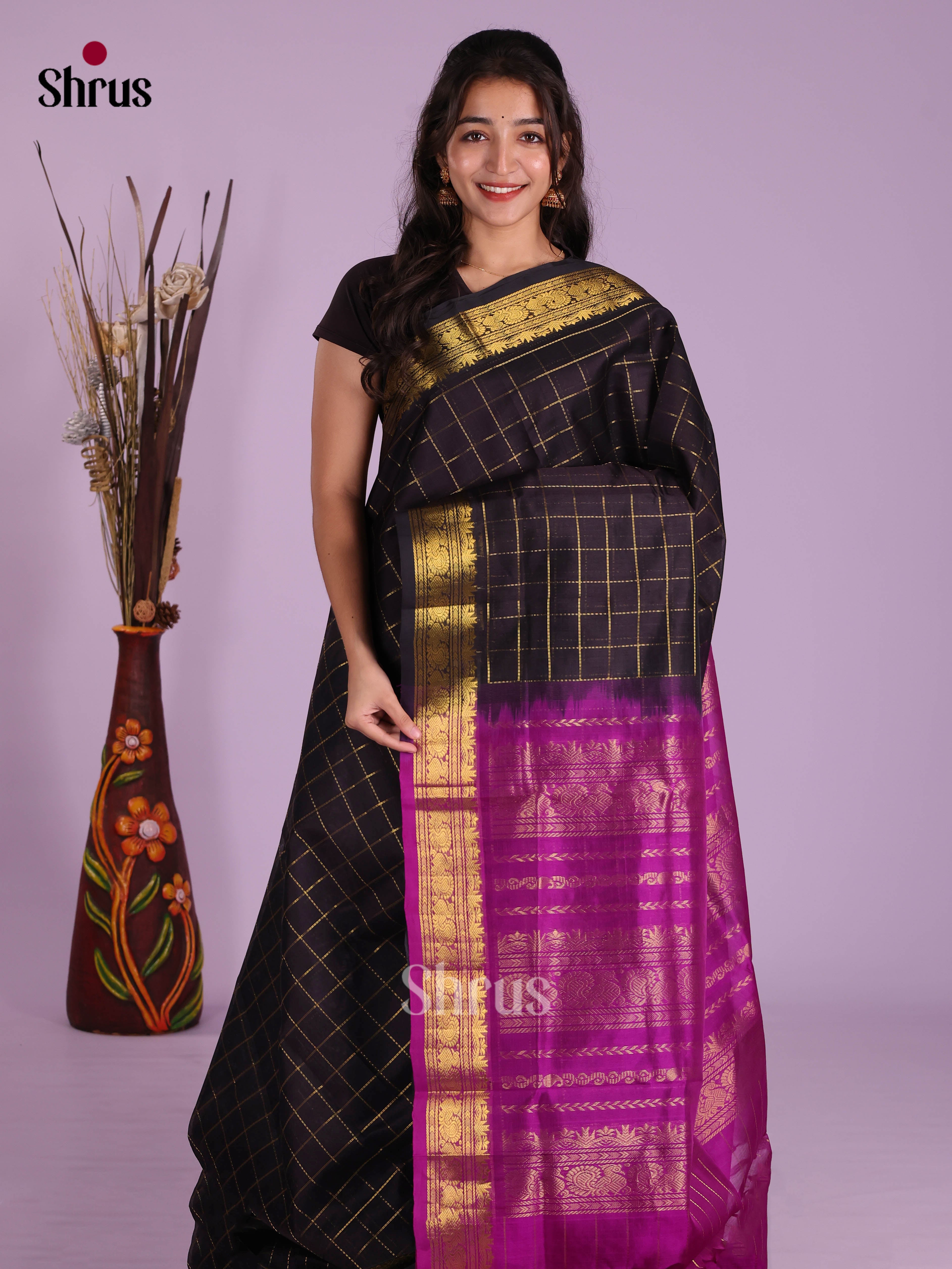 DKS04234 - Silk Cotton Saree