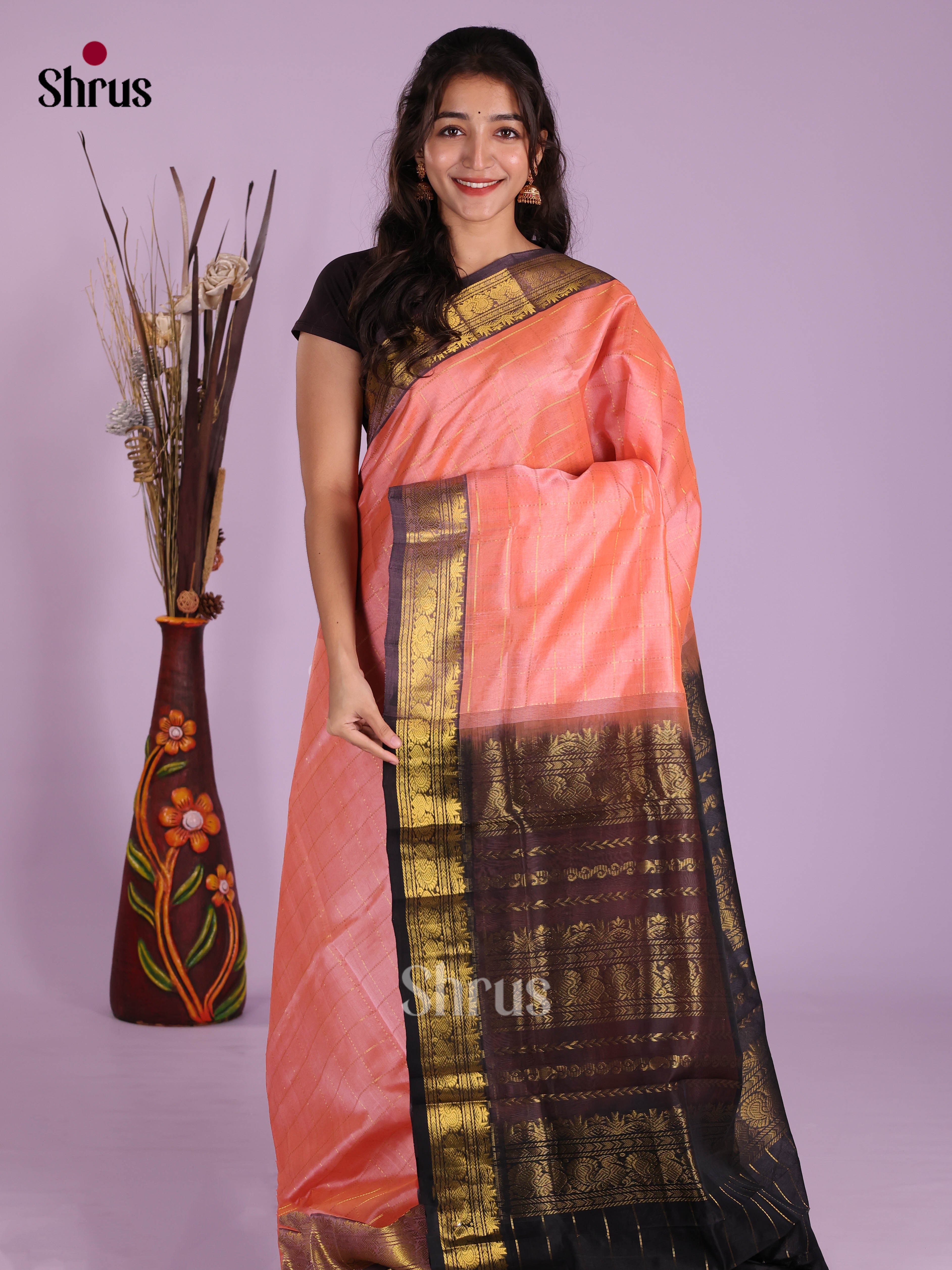 DKS04235 - Silk Cotton Saree