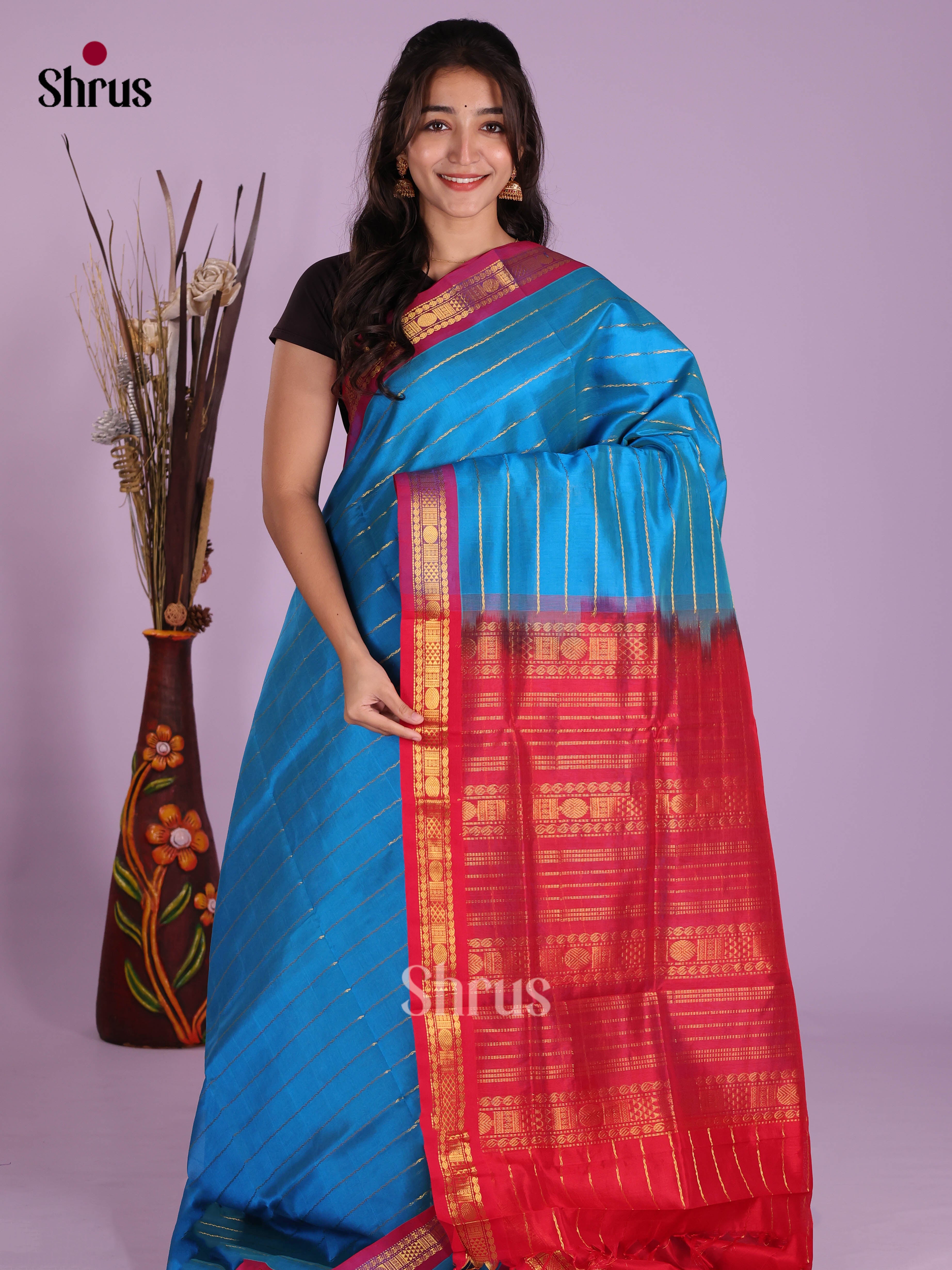 DKS04237 - Silk Cotton Saree