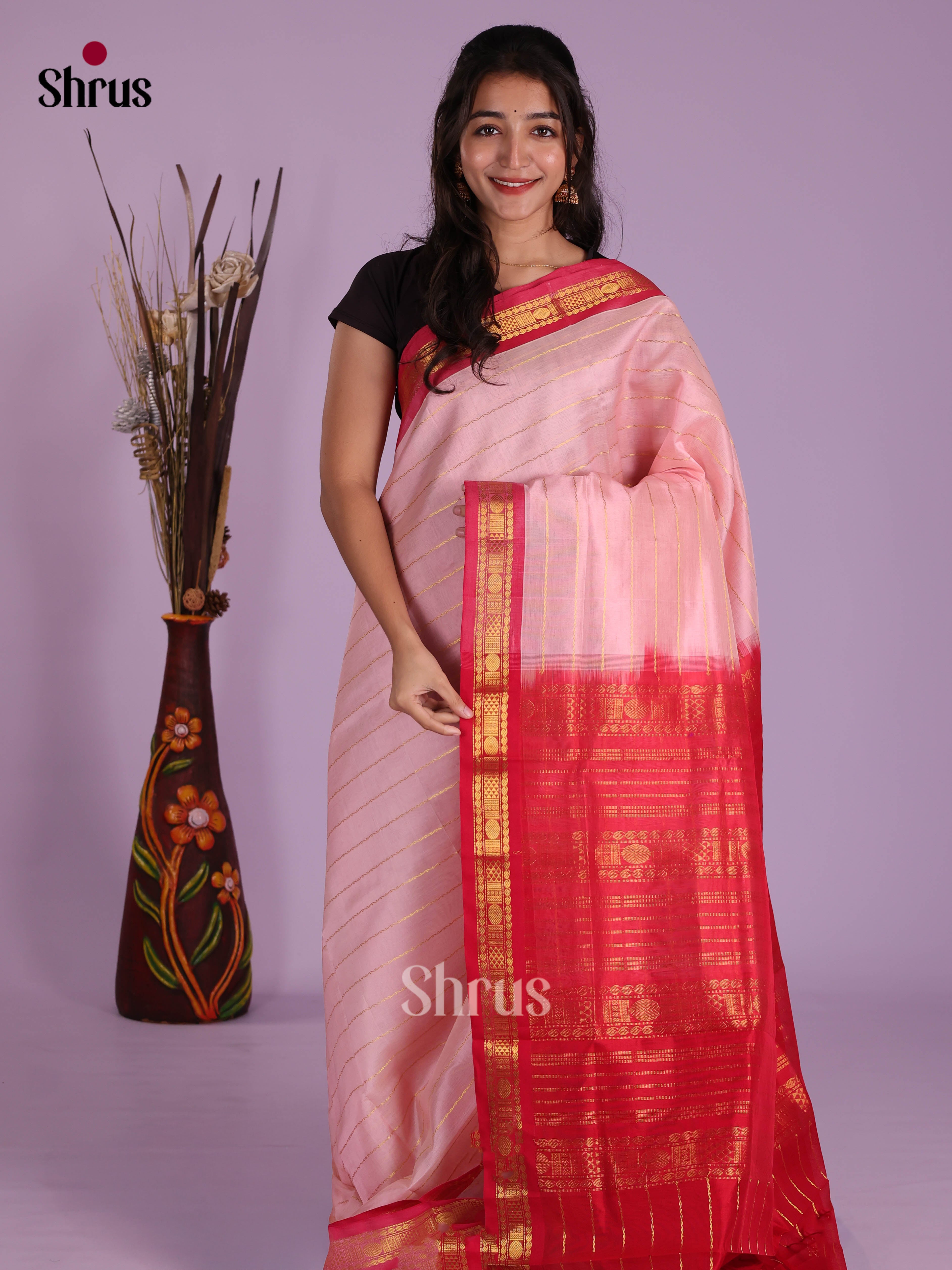 DKS04242 - Silk Cotton Saree