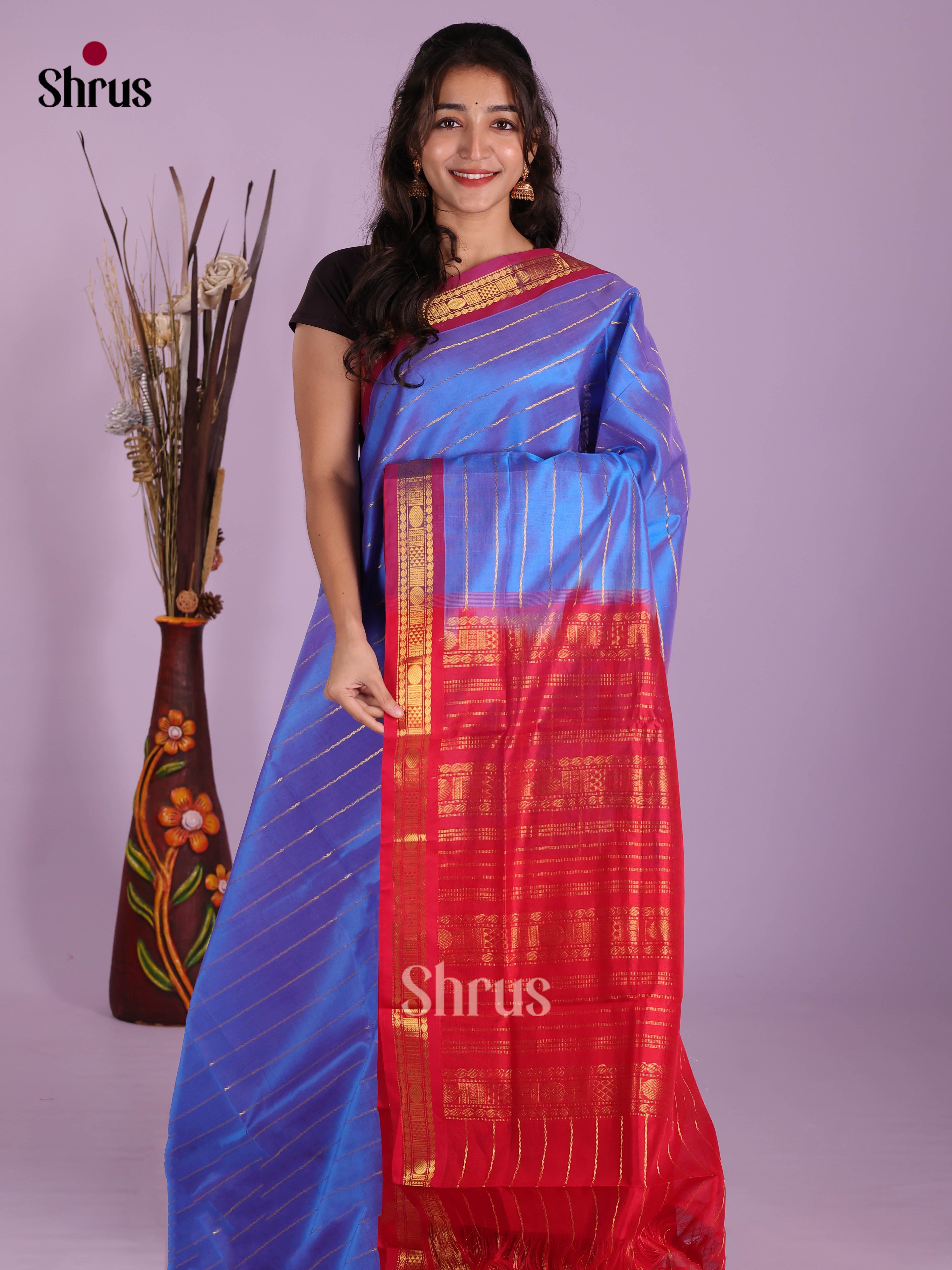 DKS04243 - Silk Cotton Saree